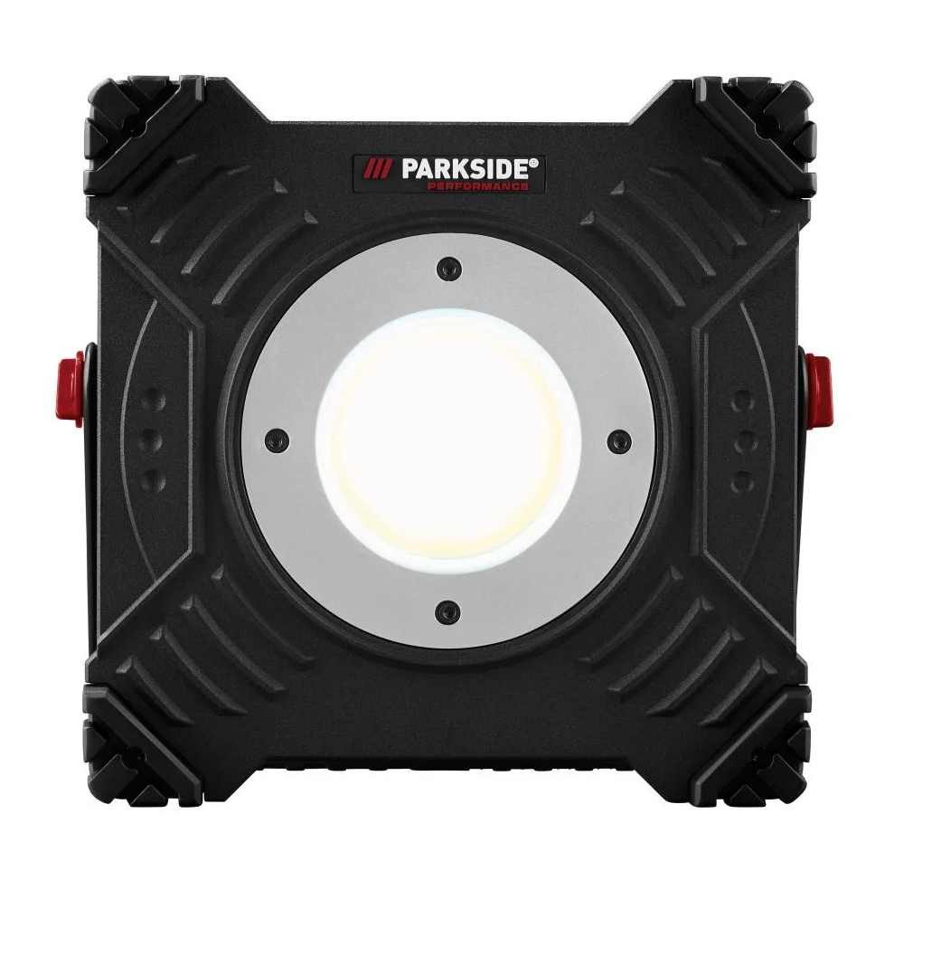 Parkside LED Baustrahler Akku-LED-Bauleuchte PBSTA 20-Li, 20 V, ohne Akku und Ladegerät