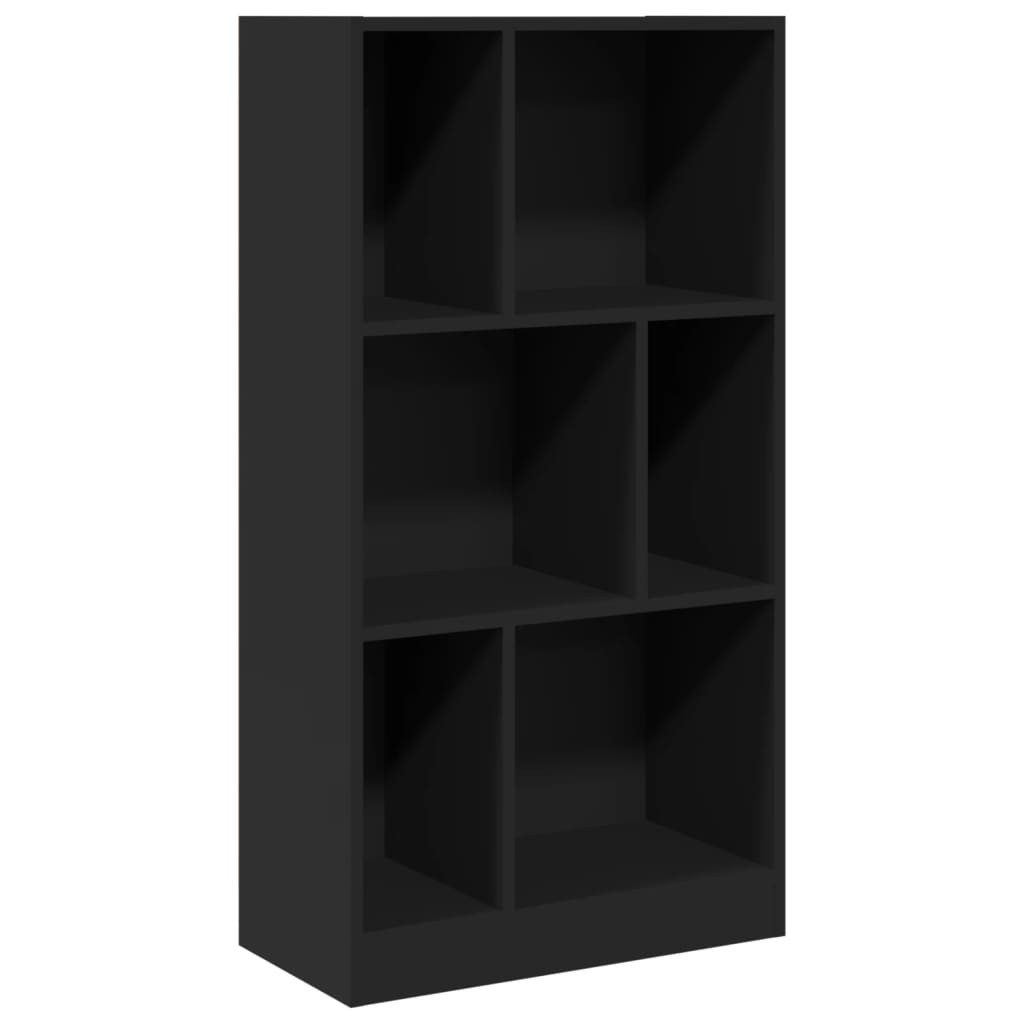 vidaXL Bücherregal Bücherregal Schwarz 57x28,5x107,5 cm günstig online kaufen