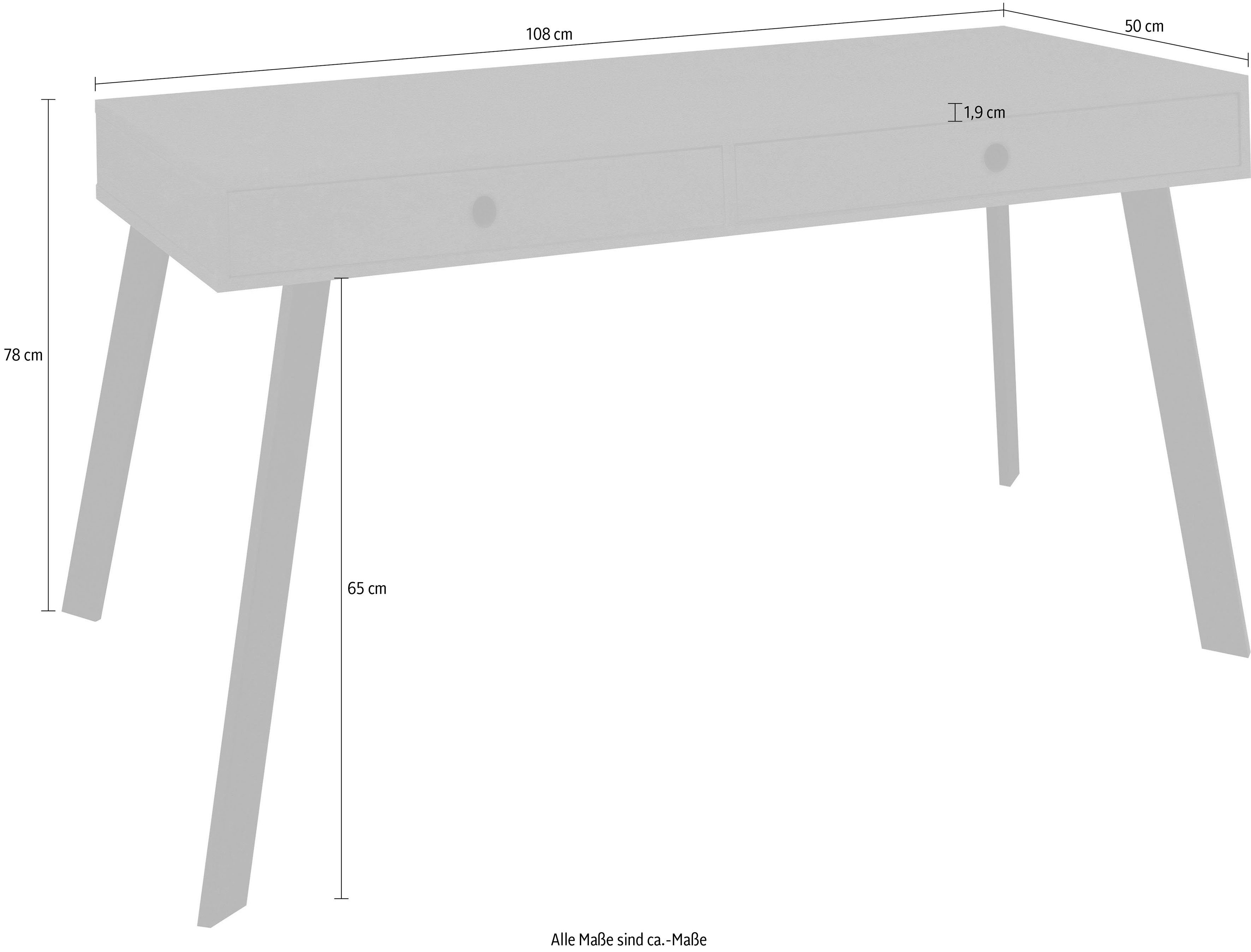 Mäusbacher Schreibtisch Big System Office, Breite 108 cm