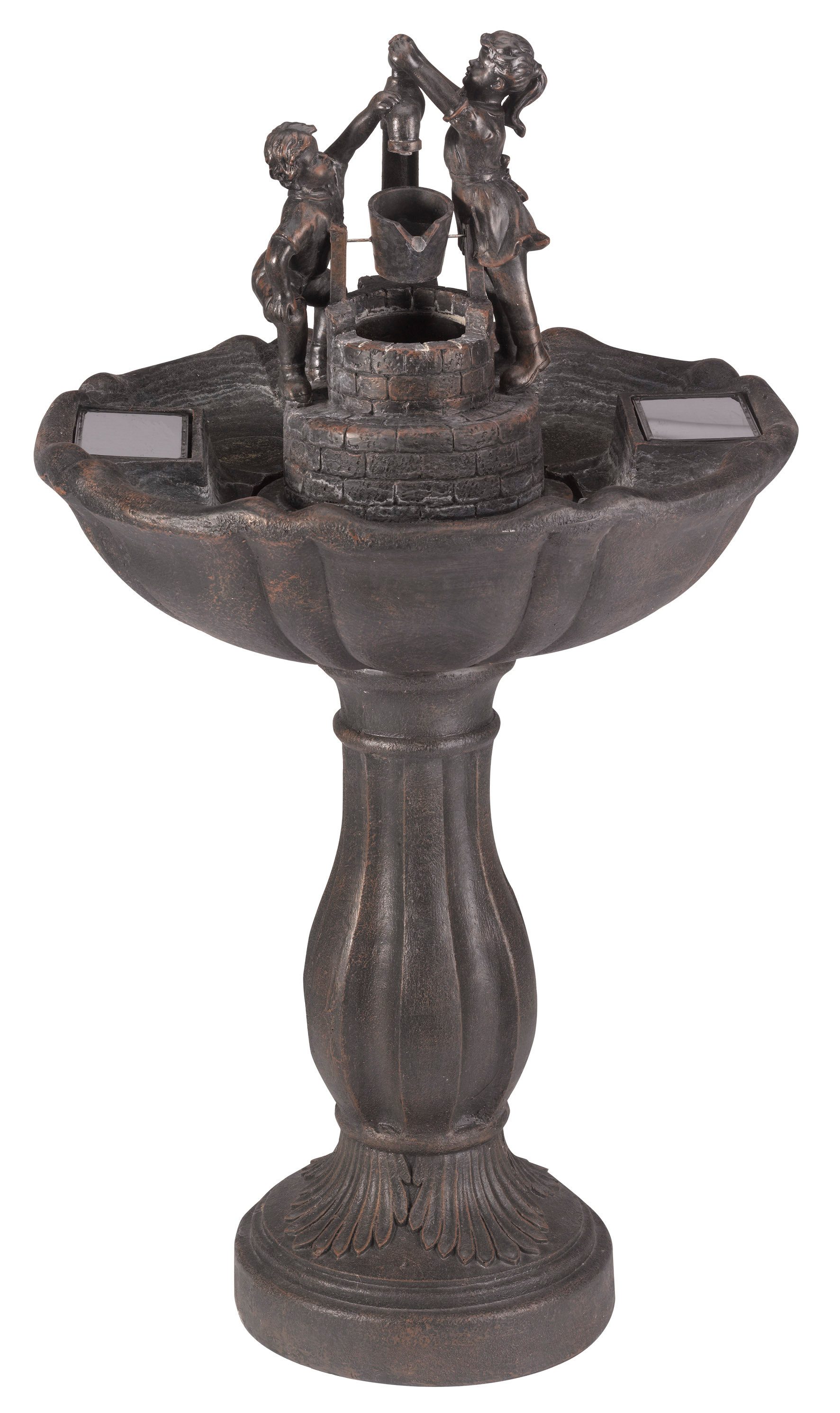 Smart Garden Wasserspiel Solar-Wasserbrunnen Springbrunnen Vogeltränke 84 cm Garten Terrasse, (1 tlg)