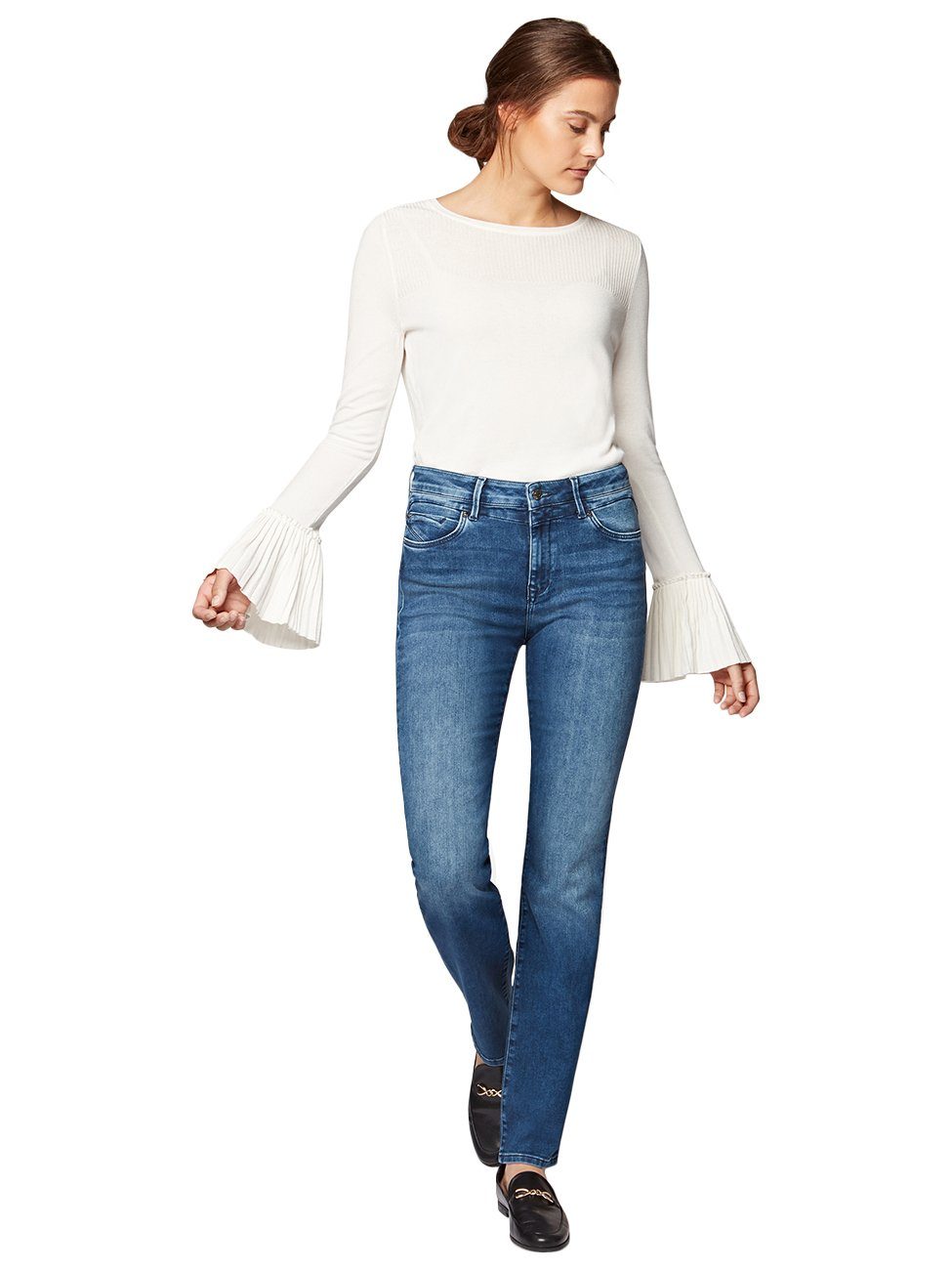 Mavi Straight-Jeans Kendra Jeanshose mit Stretch