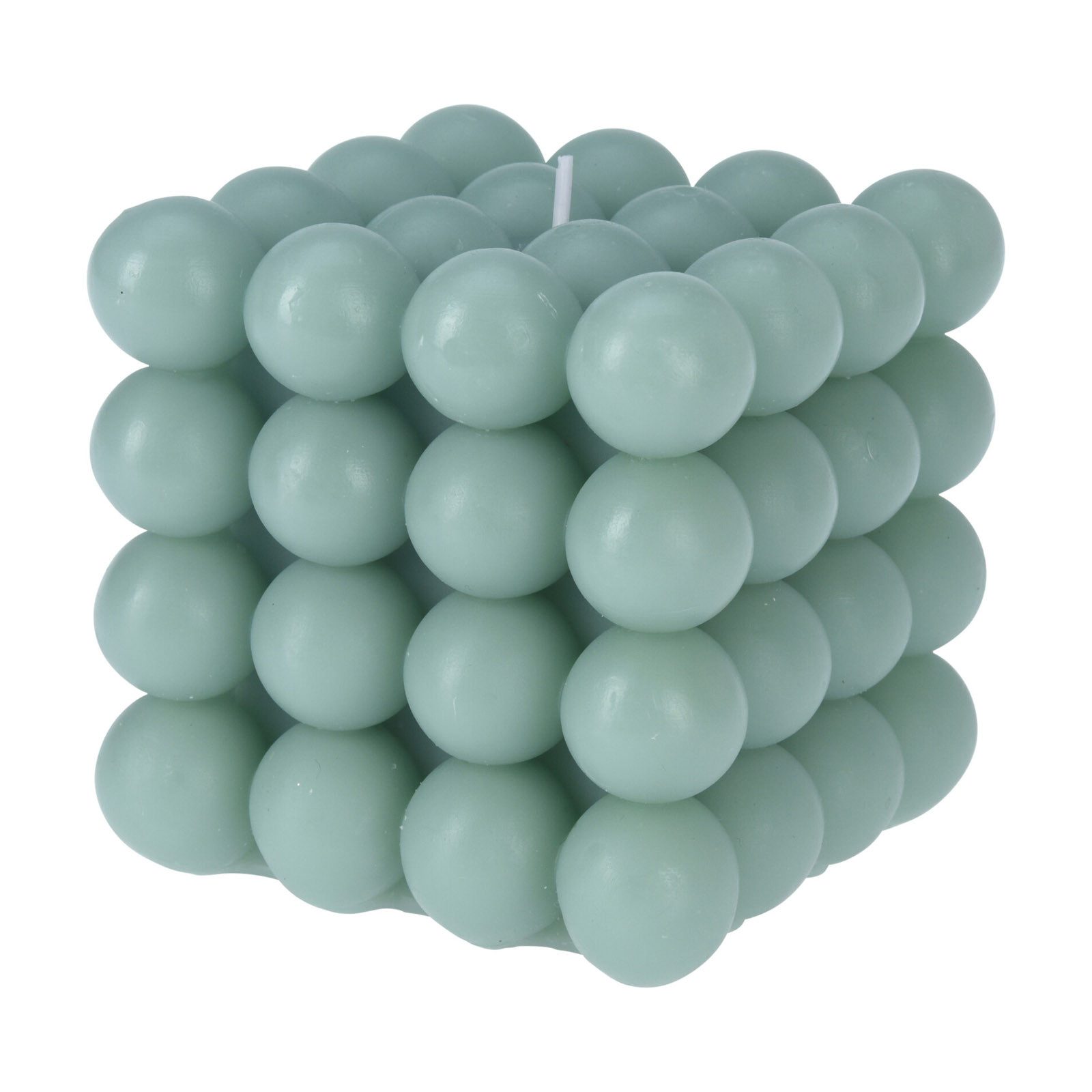 HAC24 Formkerze Deko Bubble Kerze Grün Groß Bubblekerze Dekokerze Wachskerz günstig online kaufen