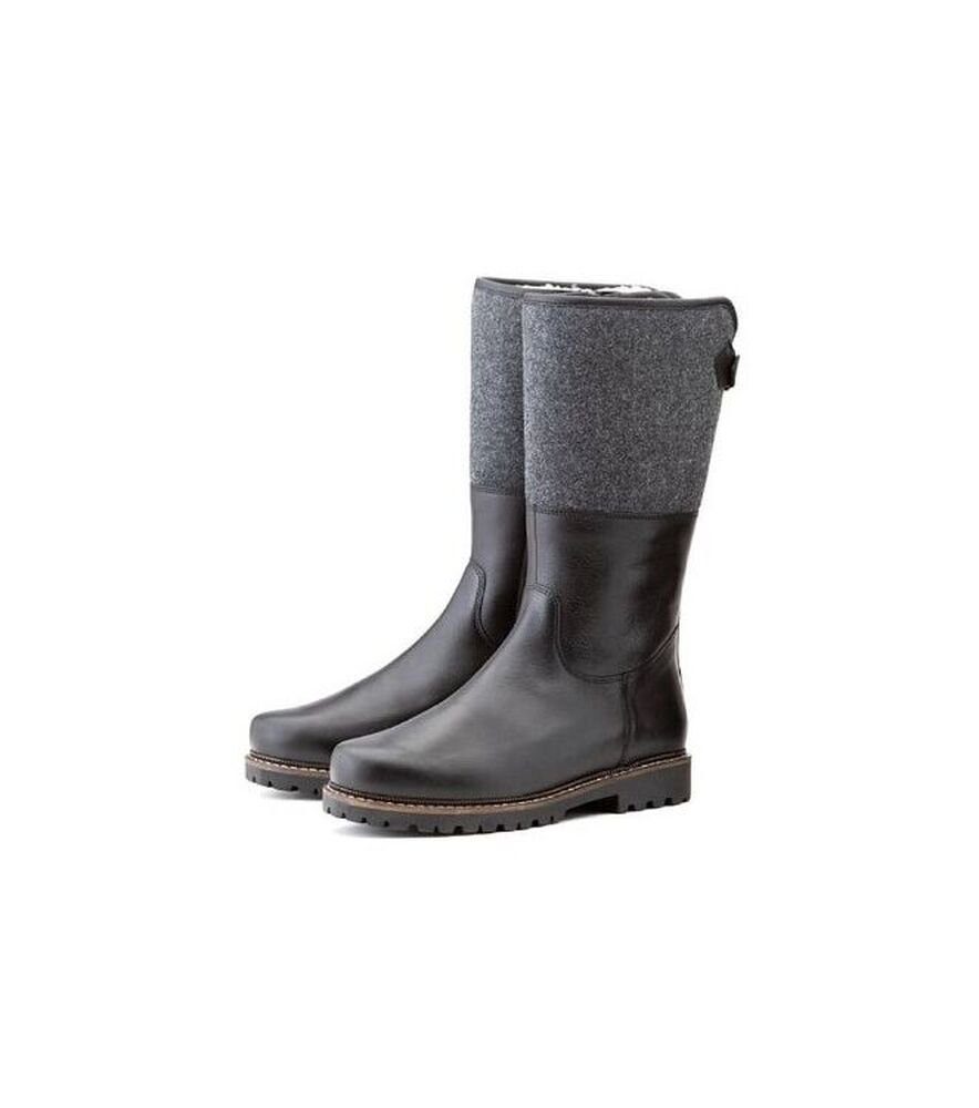 dirndl bua Lammfellstiefel Winterstiefel, Hochwertige Material