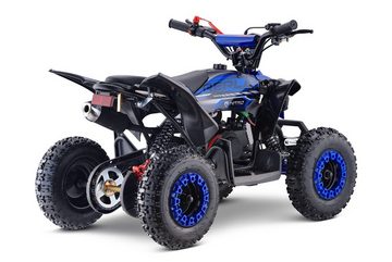 Nitro Motors Dirt-Bike 49cc mini Kinder Quad Replay 6" Kinderquad Miniquad ATV Kinderfahrzeug, 1 Gang, Automatikschaltung, (Premium)