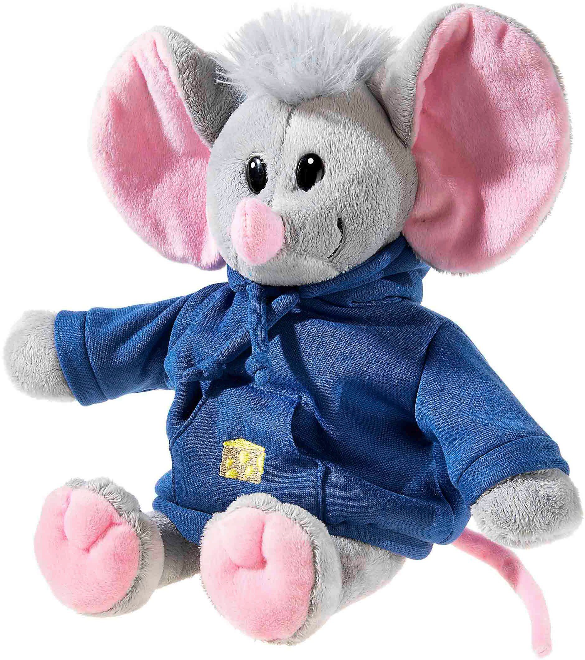 Heunec® Kuscheltier Hoody Crew, Maus Kati Käse 35 cm
