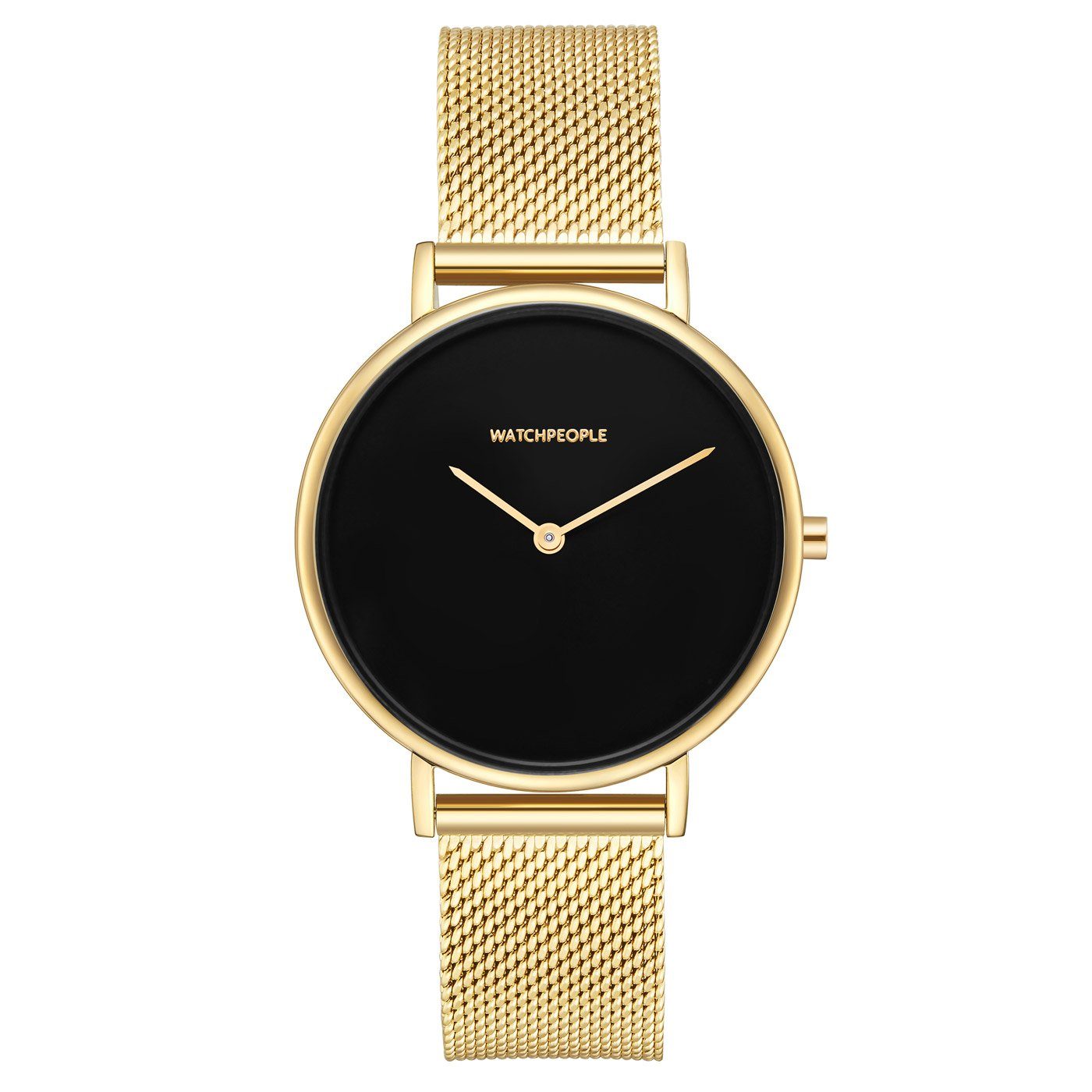 Watchpeople Quarzuhr Yes Minimal WP 004-02, schlicht, easy release Band