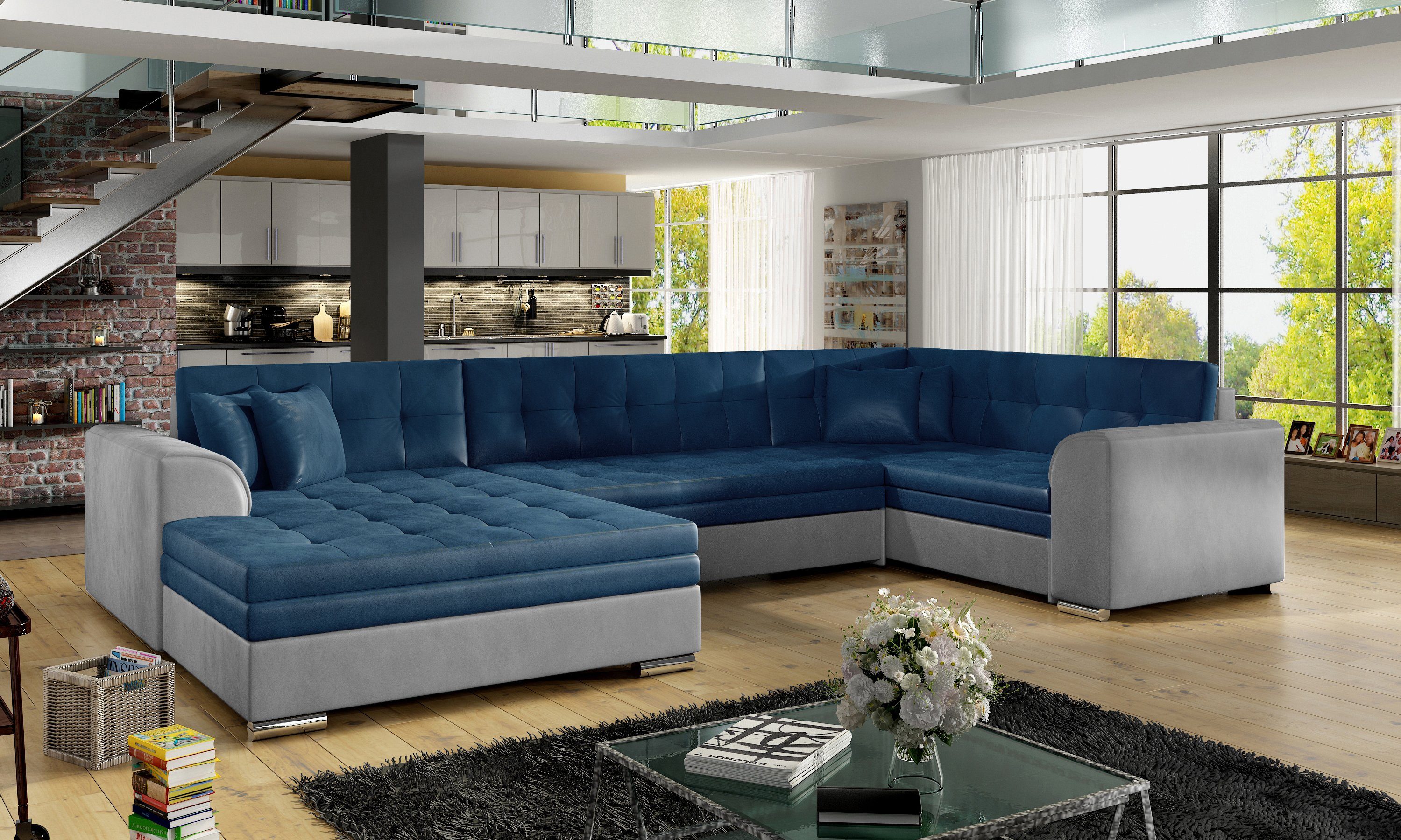 Möbel für Dich Ecksofa Ecksofa Damario günstig online kaufen