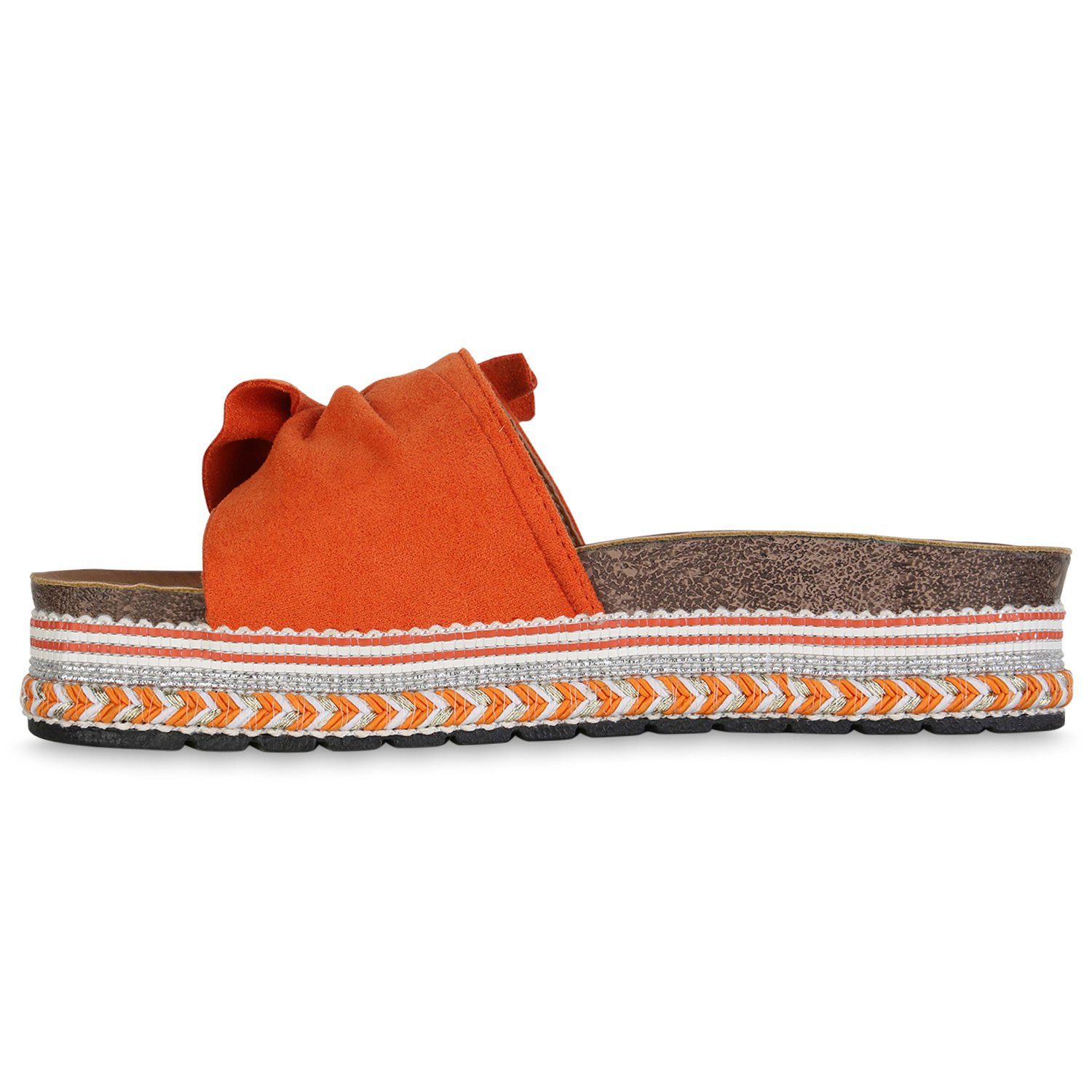 HILL Sandalette 840278 VAN Schuhe Orange