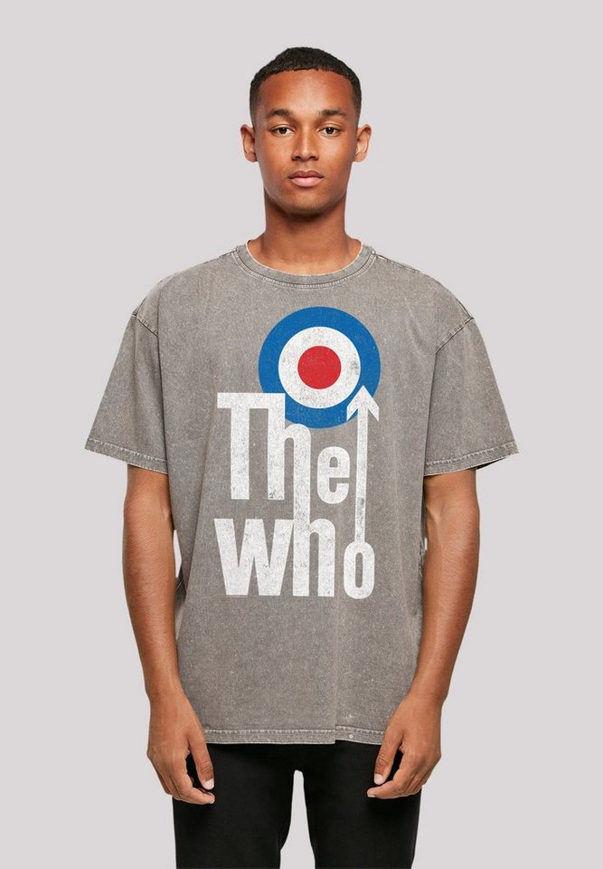 F4NT4STIC T-Shirt The Who Rock Band Premium Qualität, Offiziell  lizenziertes The Who T-Shirt