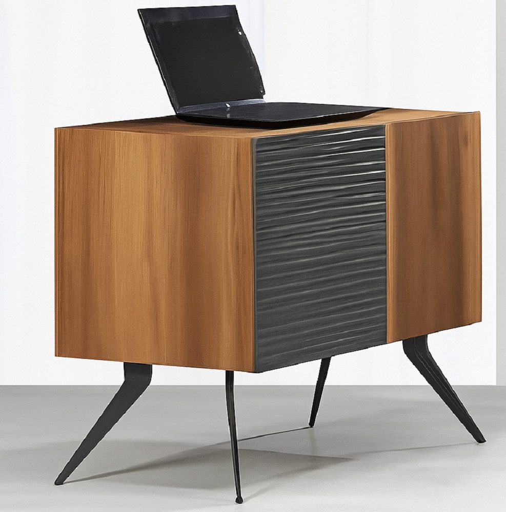 JVmoebel Schreibtisch Büroschrank aus Holz mit viel Stauraum und funktionalem Design (1-St., Büroassistentin), Made in Europa