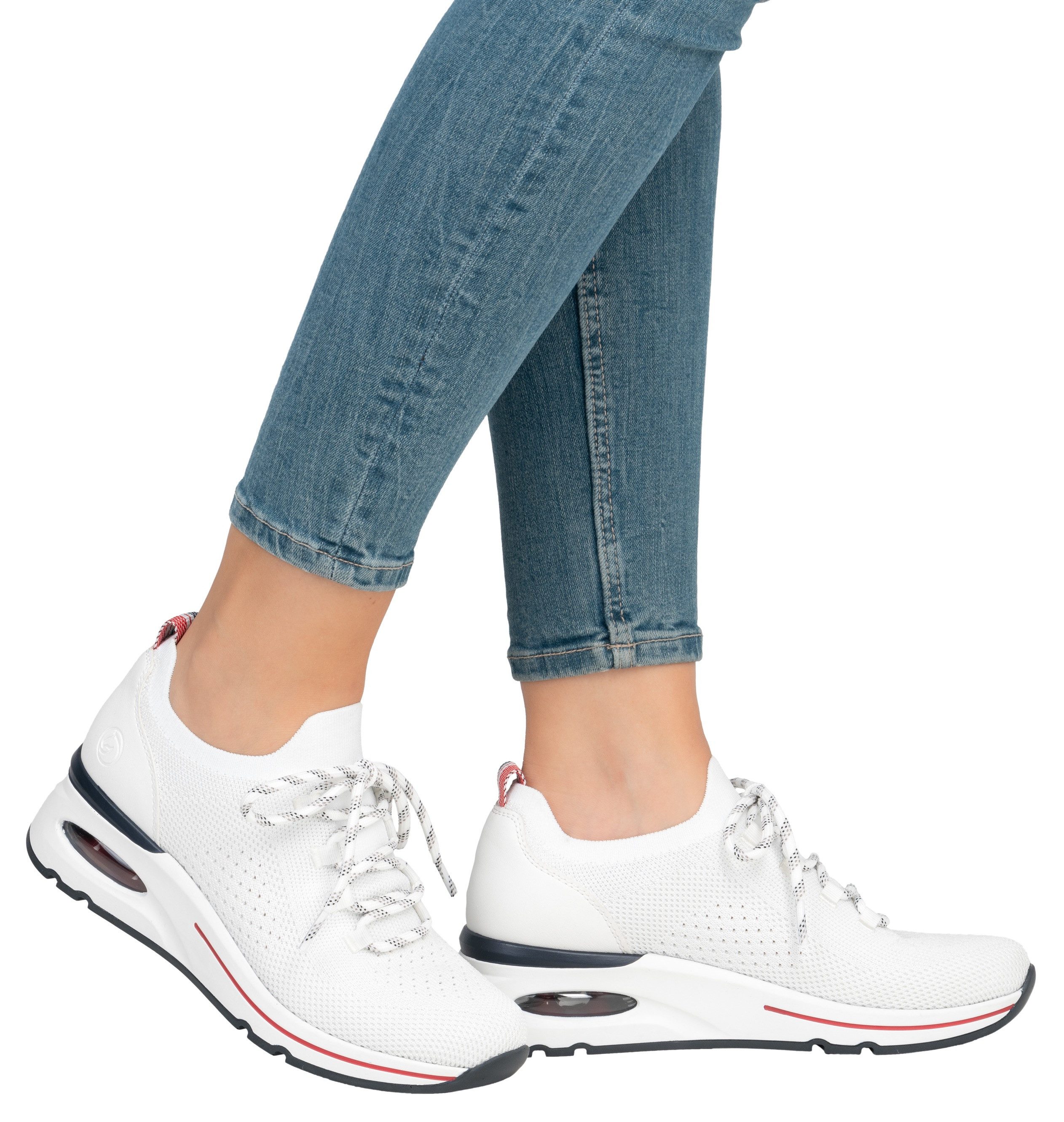 Remonte Slip-On Sneaker, Freizeitschuh, Halbschuh, Slipper mit modischem Ke günstig online kaufen
