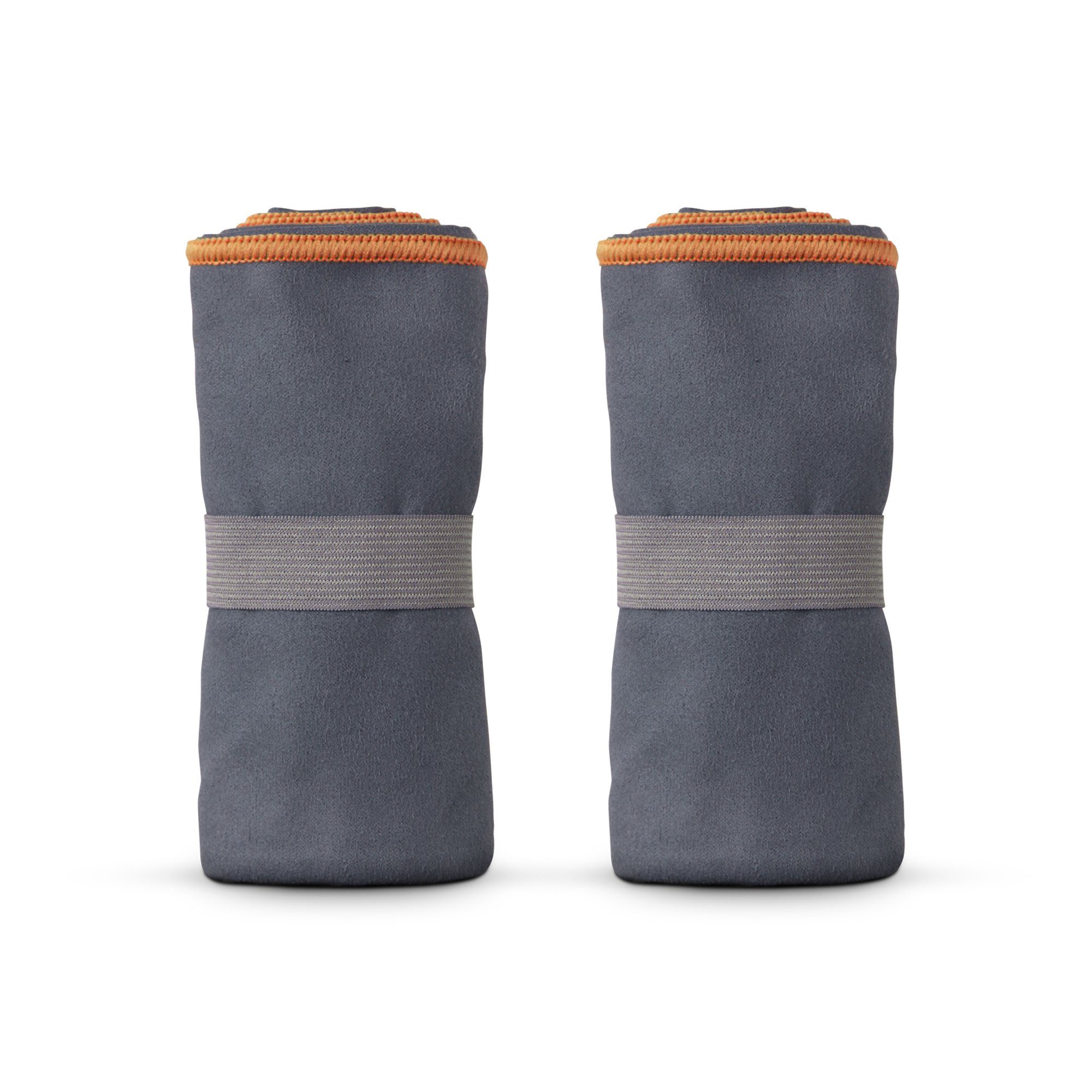 hemmy Fashion Sporthandtuch Sporttuch 2er Pack, ohne Tasche (2-St), Handtuch für Sport, Sauna, Fitness - Reisehandtuch - mit Spanngummi
