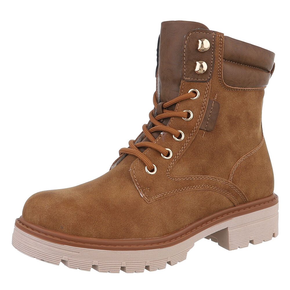 Ital-Design Damen Schnürschuhe Freizeit Stiefelette (87740257) günstig online kaufen