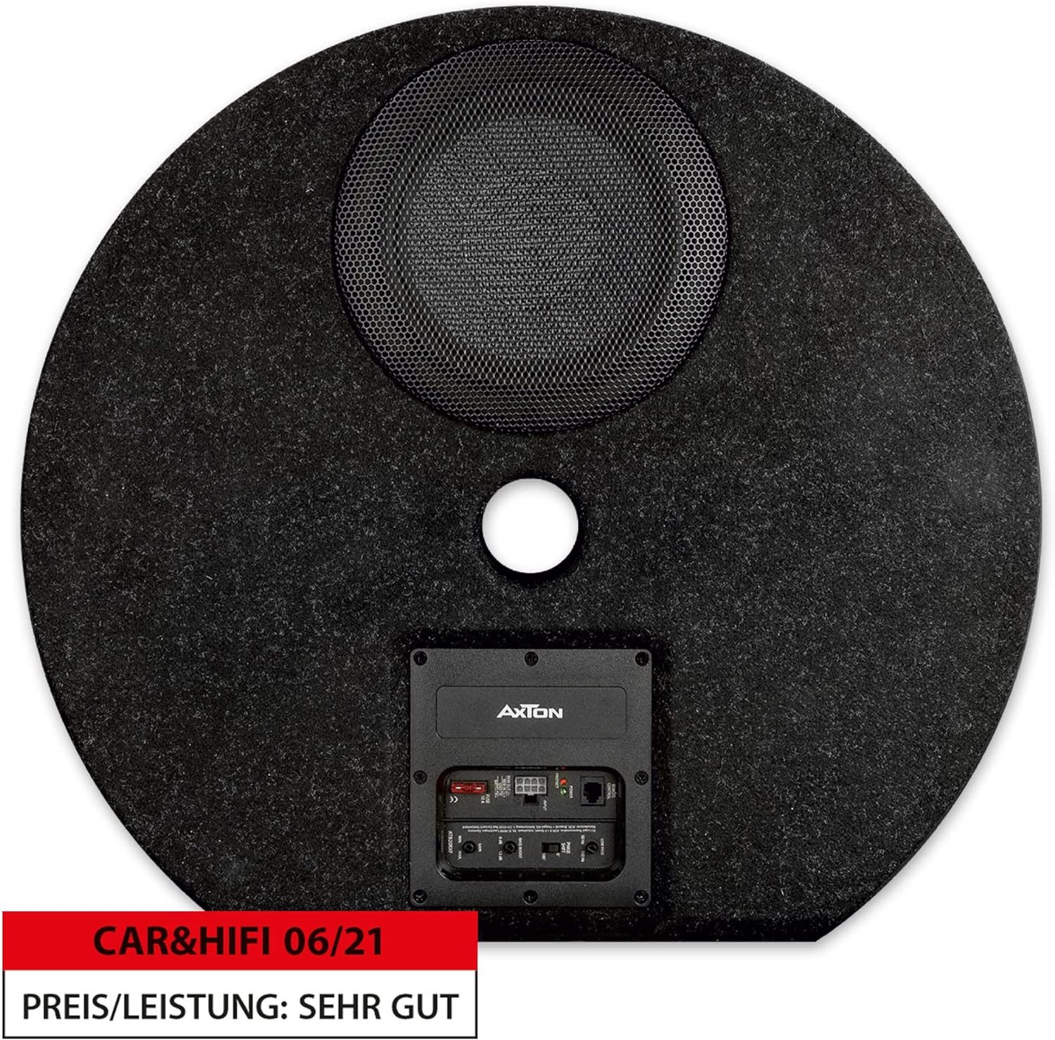 Axton ATB20RXF Aktiv-Subwoofer Auto-Subwoofer