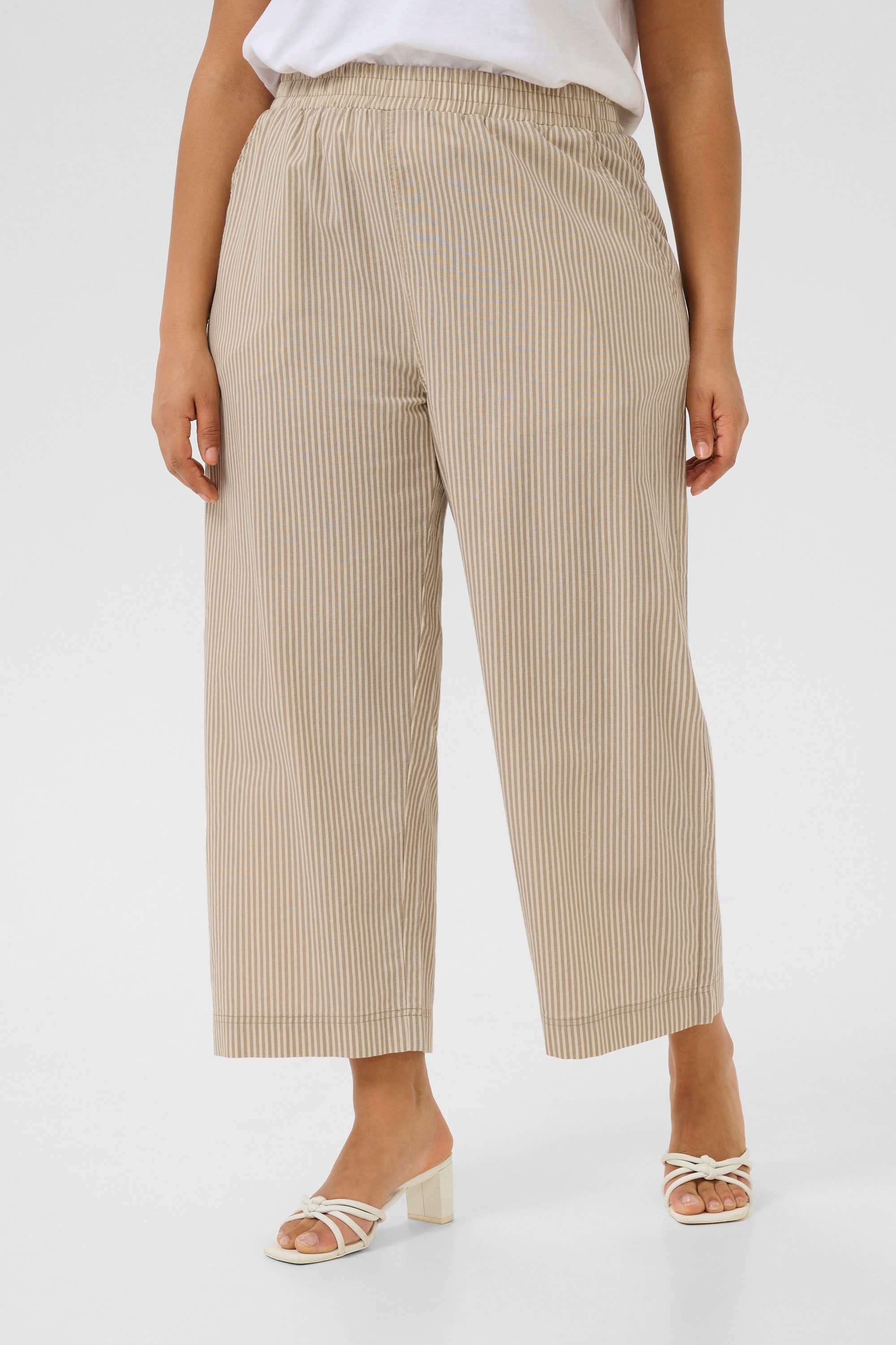 KAFFE Curve Stoffhose Casual Hose KCnana Große Größen