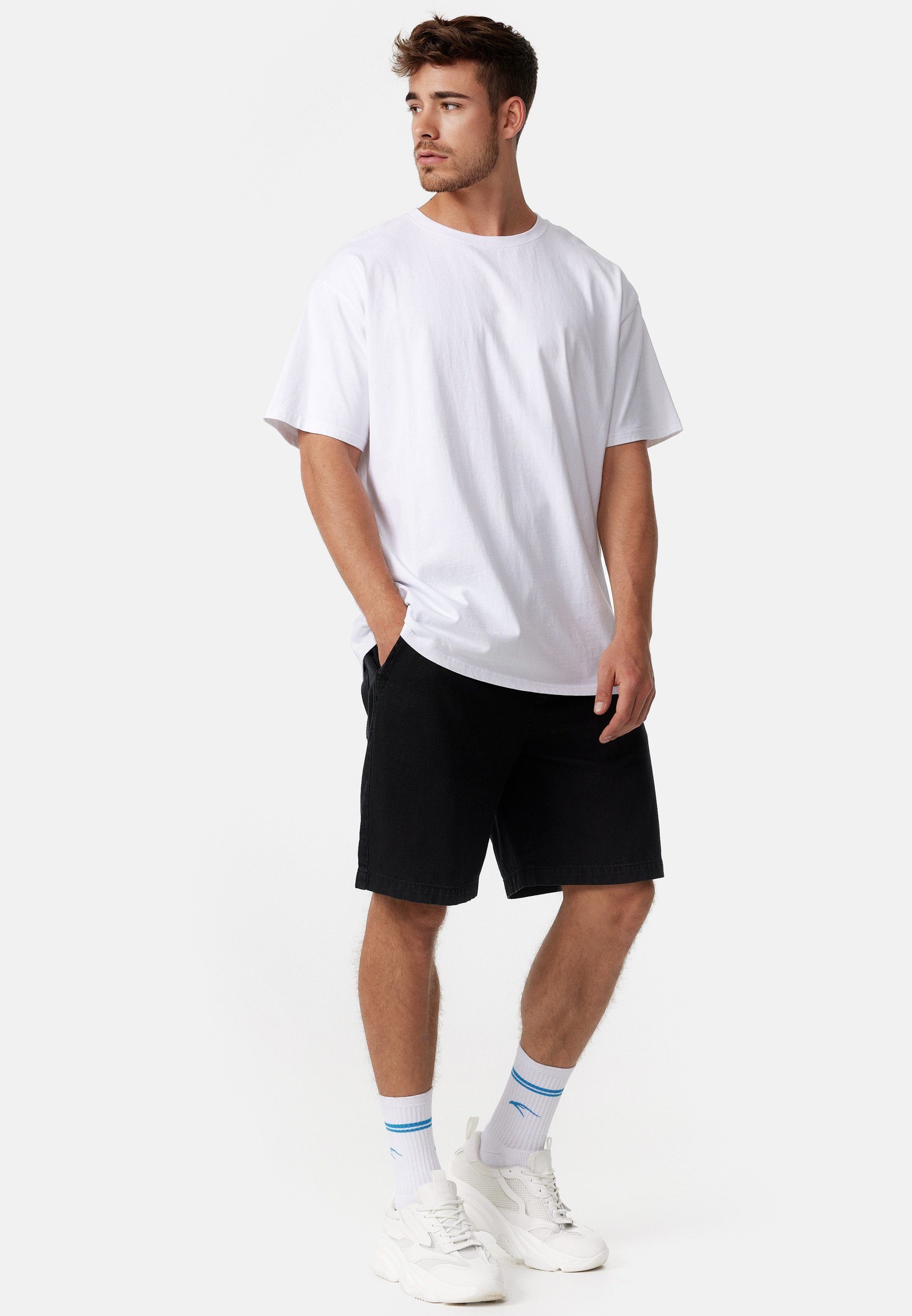 Indicode Jeansshorts Herren INYosemite Jeans Shorts Herrenshorts aus 100 % Baumwolle