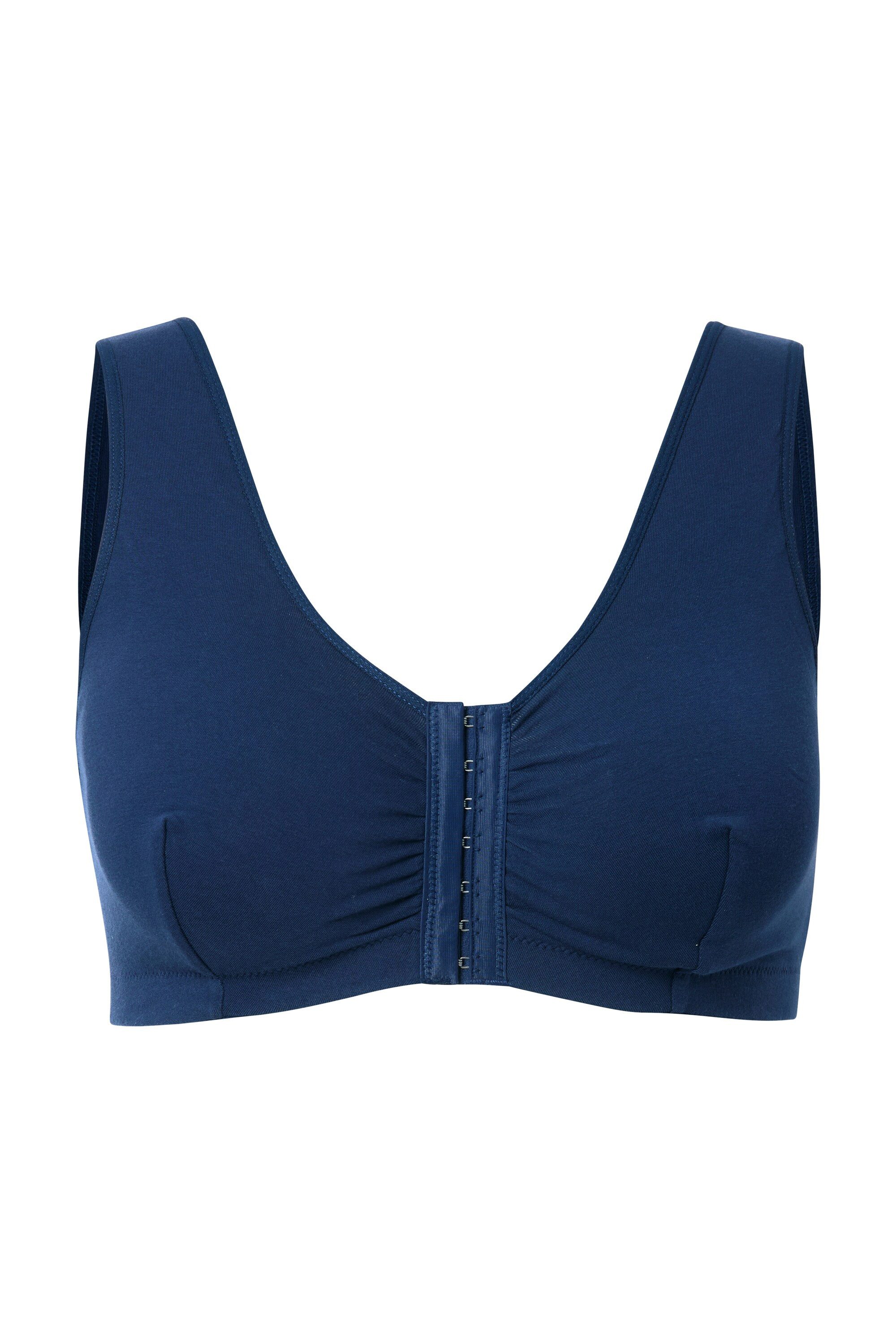 Ulla Popken Bustier Bustier Vorderverschluss Baumwollqualität