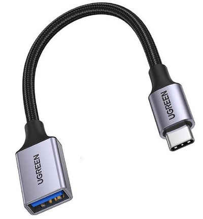 UGREEN USB-c 3.0 auf USB OTG Adapter Ladeadapter für Smartphones grau USB-Adapter