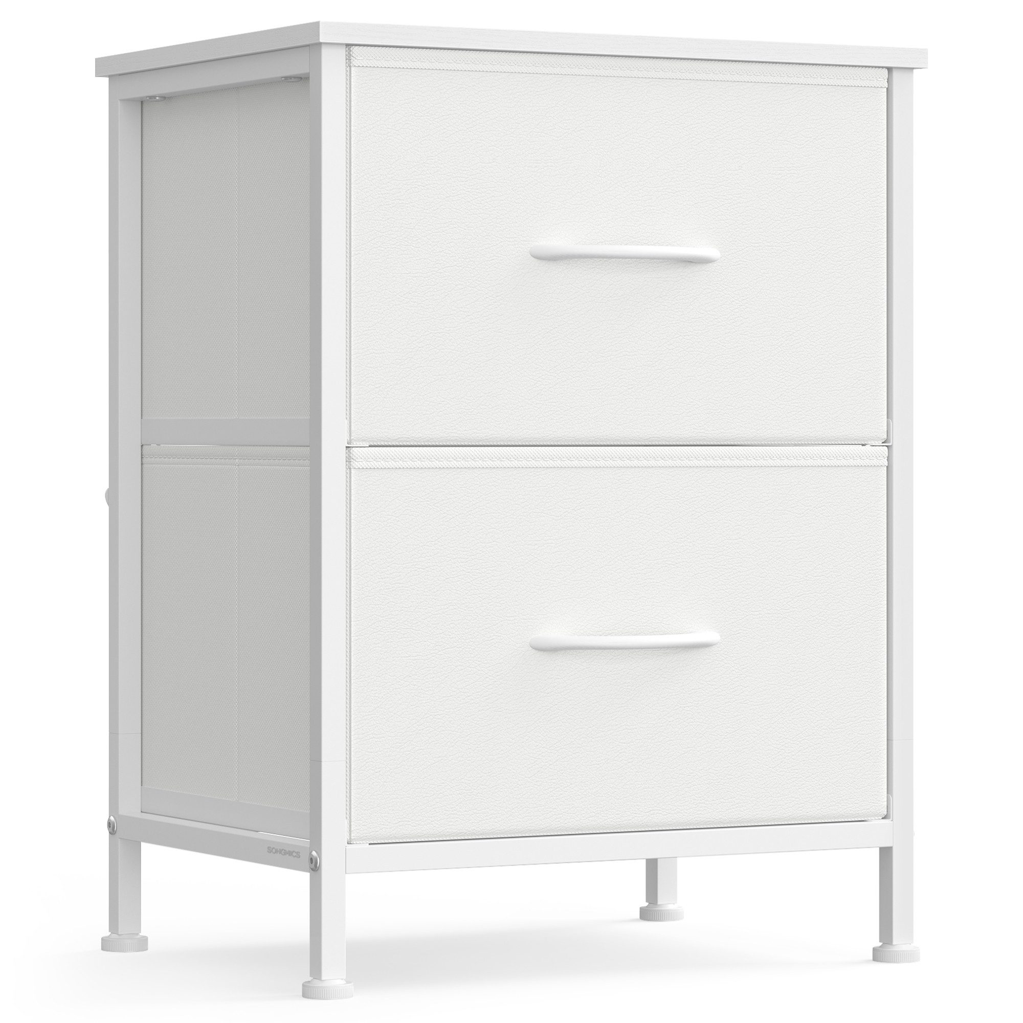 SONGMICS Nachttisch, Kommode, Schrank, 2 Stoffschubladen, günstig online kaufen