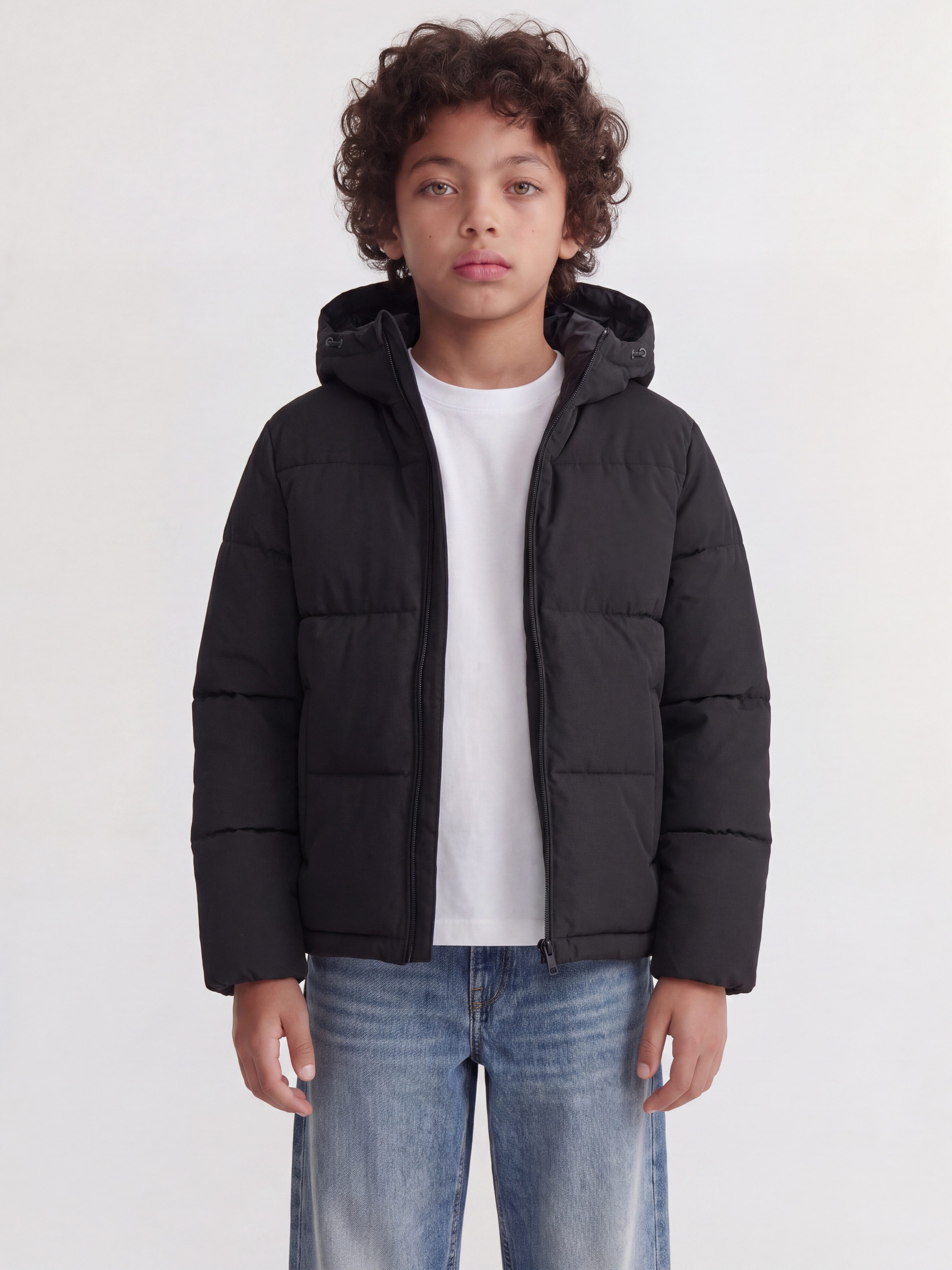 Jack & Jones Junior Steppjacke JJGALAXY PUFFER JACKET JNR Kunstfaser, regular fit