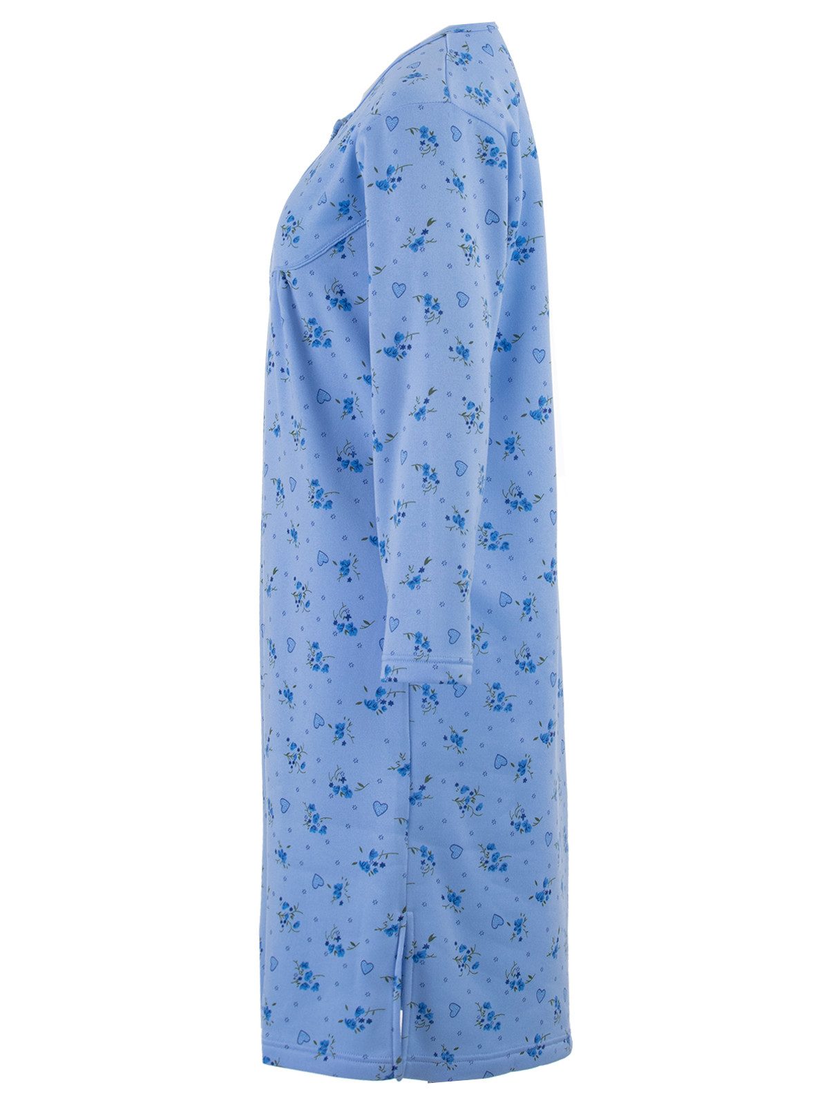zeitlos Nachthemd Thermo Nachthemd - Herz Blumen (HT) günstig online kaufen