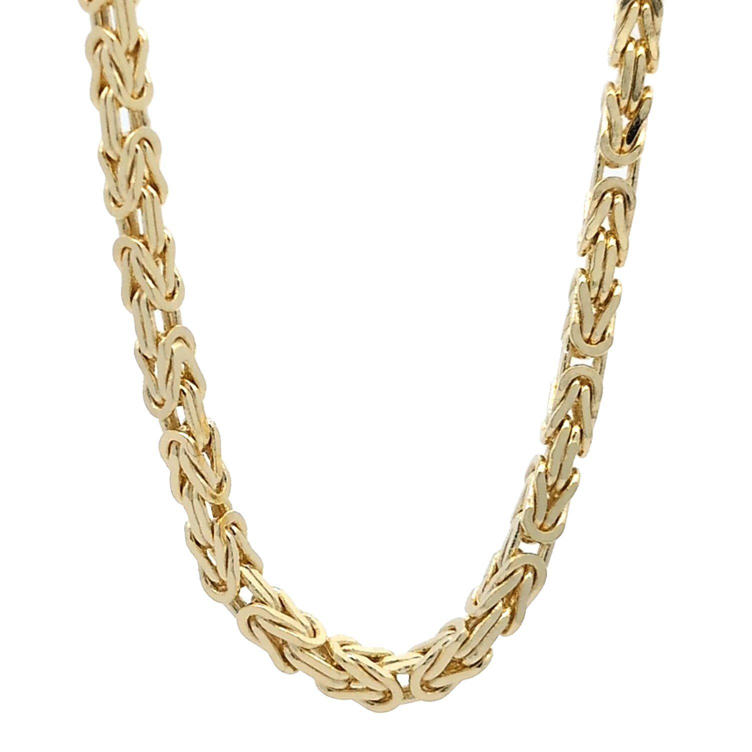 HOPLO Königskette Königskette Armkette Länge 19 cm - Breite 2,0 mm - 333 - 8 Karat Gold, Made in Germany – Bild 4 von 5