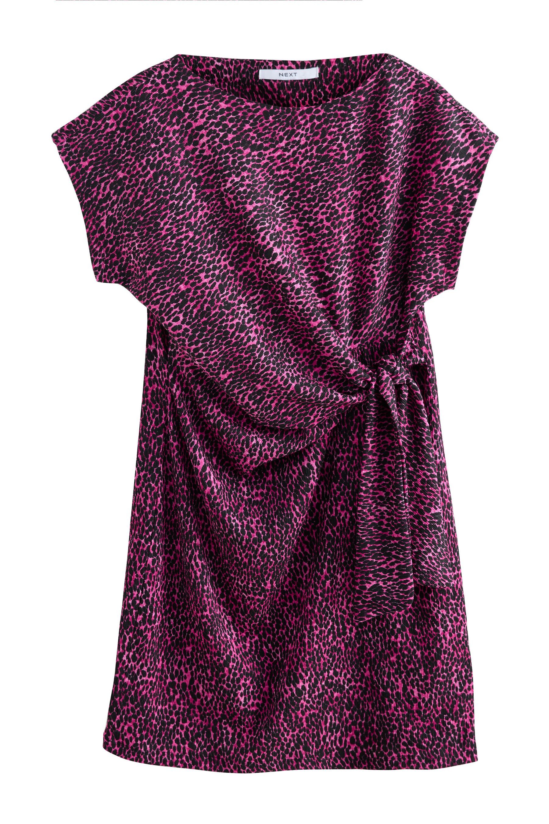 Next Jerseykleid Strukturiertes Minikleid zum Binden (1-tlg) günstig online kaufen