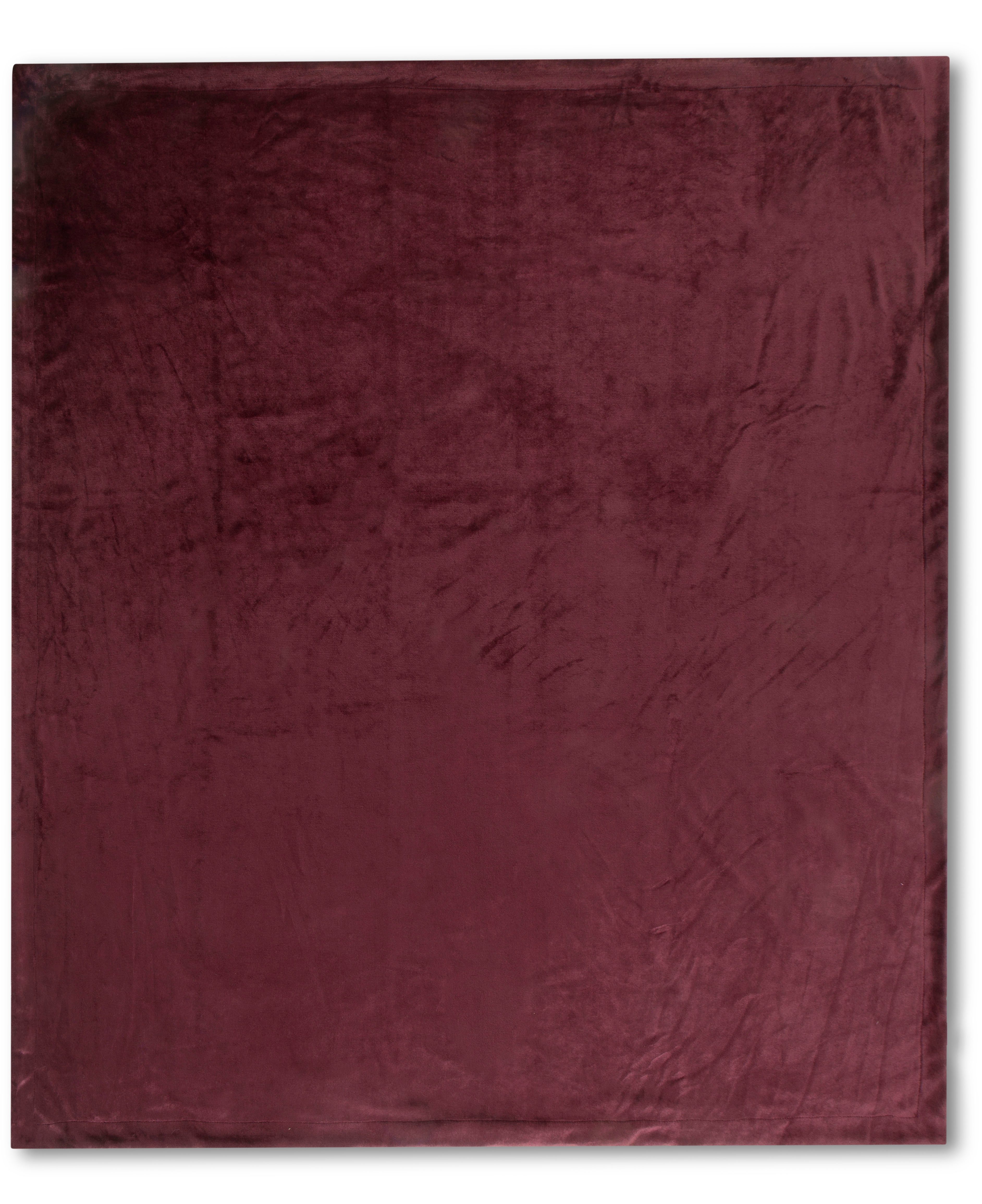 Plaid Uni, hip, Super Weich, Kuscheldecke, Wohndecke, 160x180 cm, Unifarben Dunkelblau