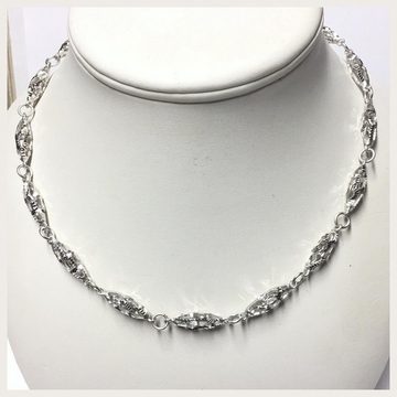 Edelschmiede925 Collier wundervolles Silbercollier 925 rhod Diamantierung