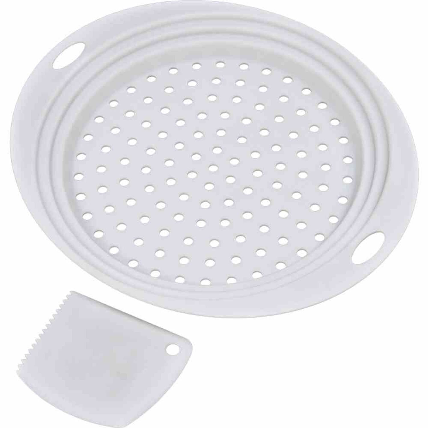 Metaltex Spätzlereibe Spätzlebrett mit Schaber weiß aus Kunststoff, Kunststoff