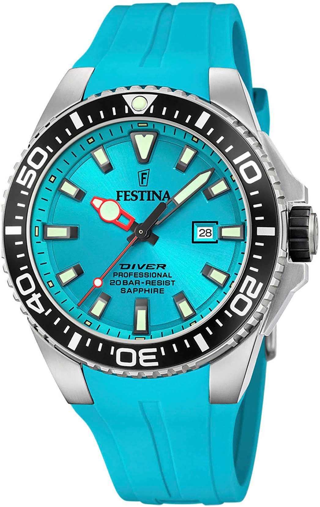 Festina Taucheruhr The Originals/Diver, Armbanduhr, Quarzuhr, Herrenuhr