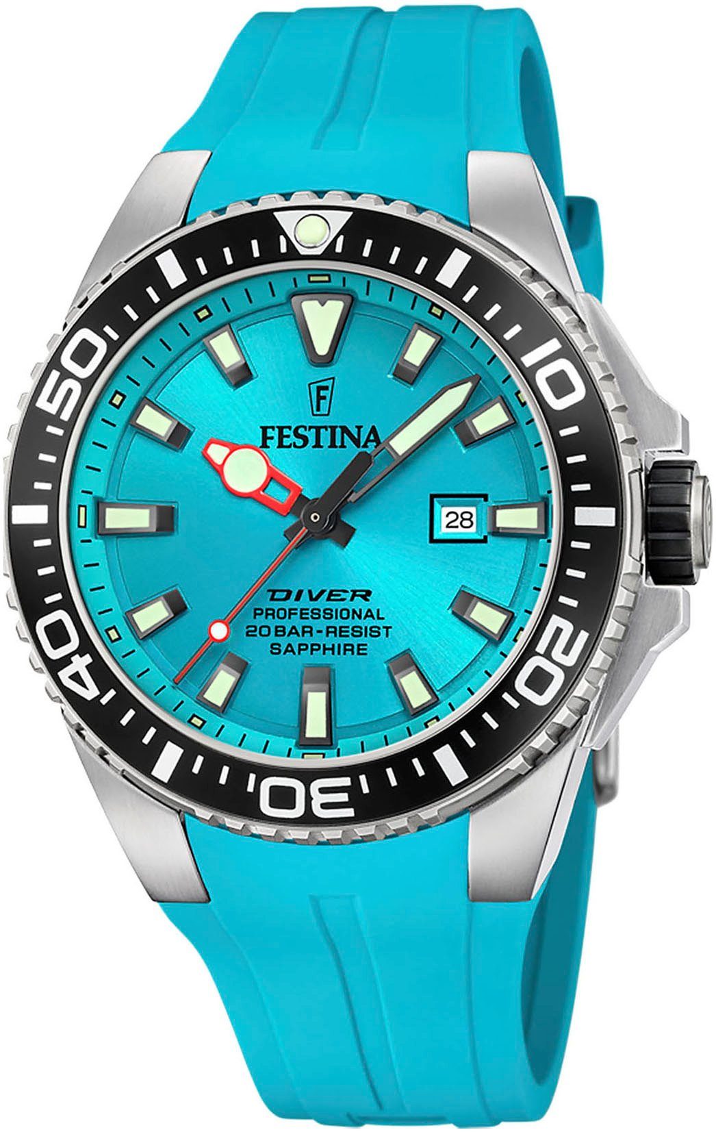 Festina Taucheruhr Diver Collection F20664/5, Armbanduhr, Quarzuhr, Herrenu günstig online kaufen