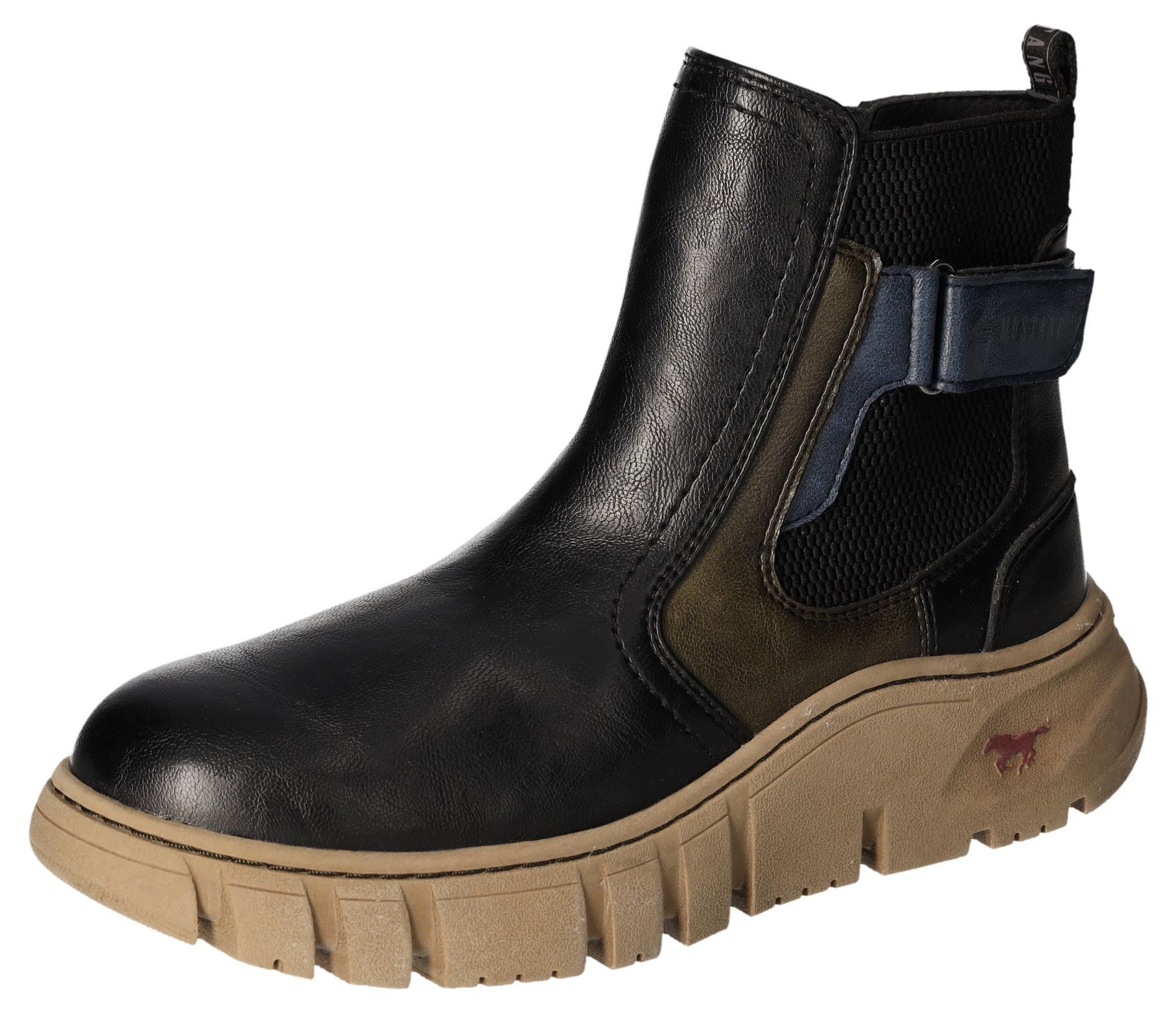 Mustang Shoes Winterboots, Stiefelette, Schlupfboots, Plateausohle, mit Str günstig online kaufen