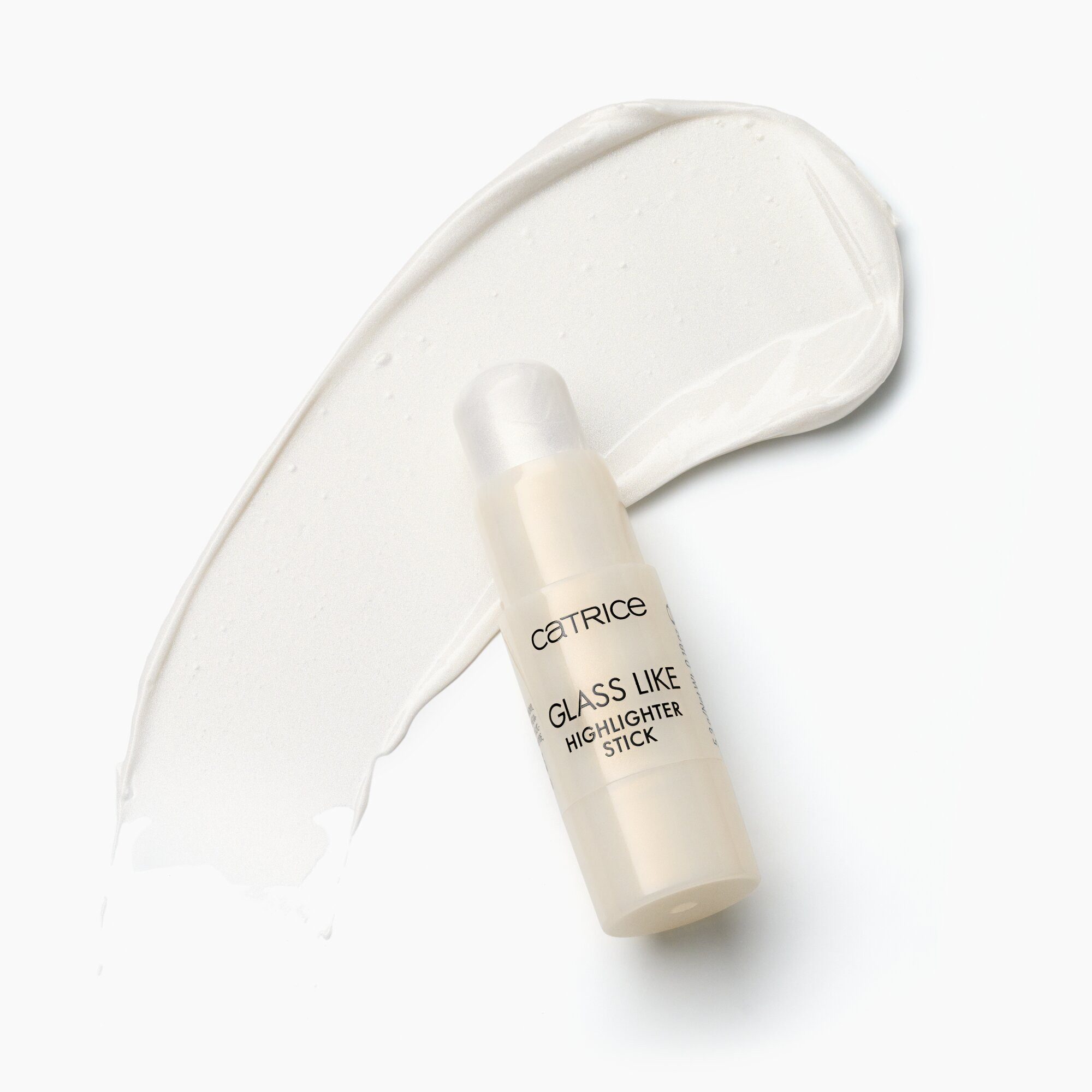 Catrice Highlighter Glass Like Highlighter Stick, Aufbaubarer Glow – von dezentem Schimmer bis intensiver Strahlkraft
