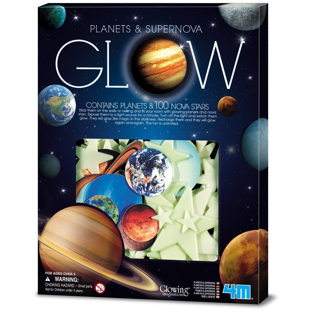 4M Wandsticker Leuchtsterne & leuchtende Planeten günstig online kaufen