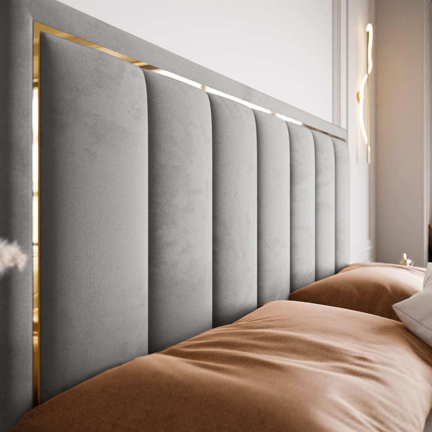 Lookway Boxspringbett AURELIA mit Bettkästen und Topper, mit Bettkasten und Topper