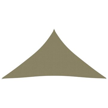 vidaXL Sonnensegel Sonnensegel Oxford-Gewebe Dreieckig 5x6x6 m Beige Beschattung