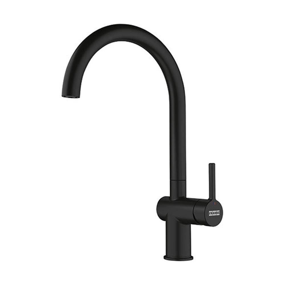 FRANKE Küchenarmatur Active J Festauslauf Oberfläche Black Matt