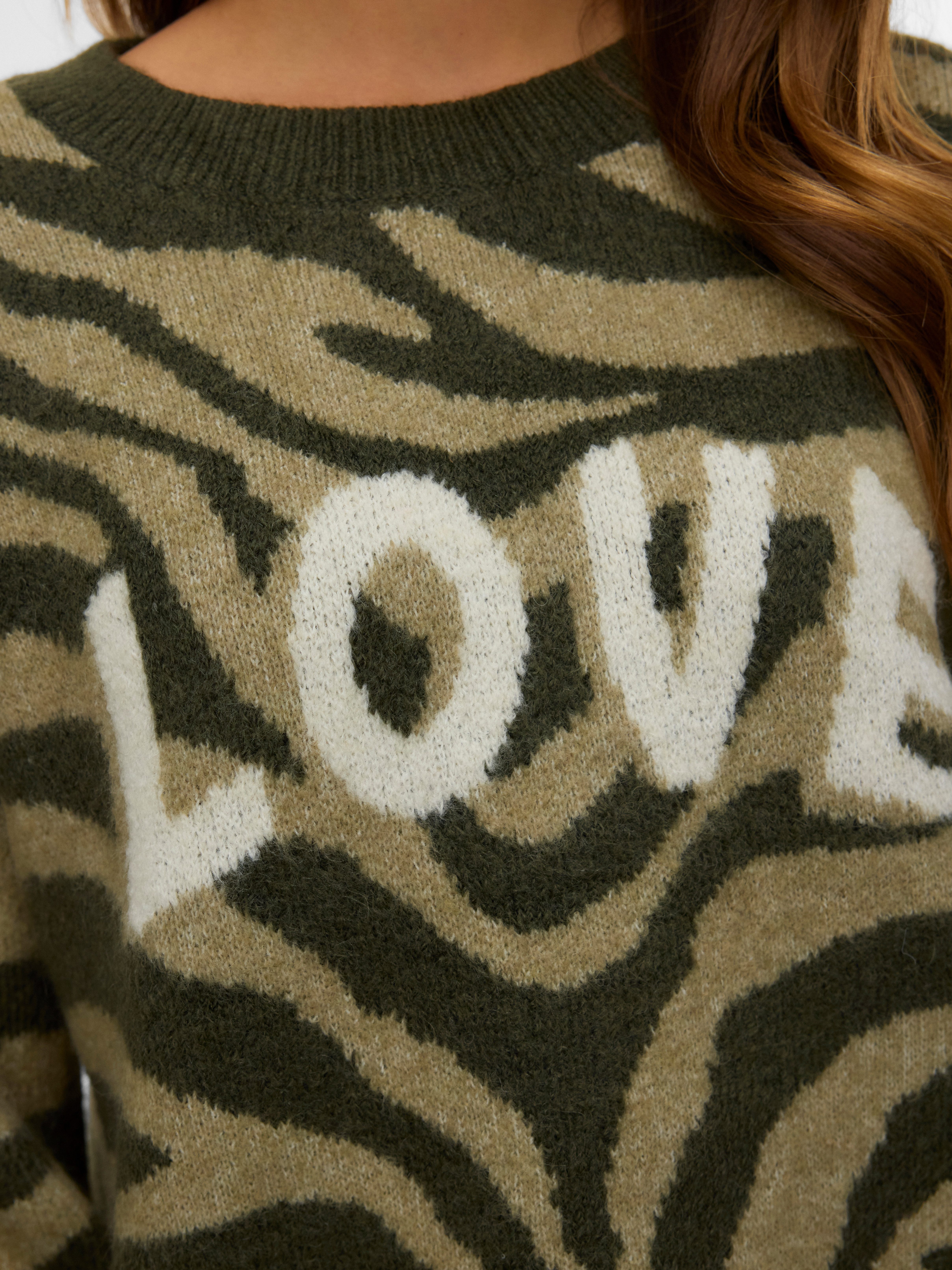 Vero Moda Strickpullover VMNEWKAI LS O-NECK PULLOVER BOO