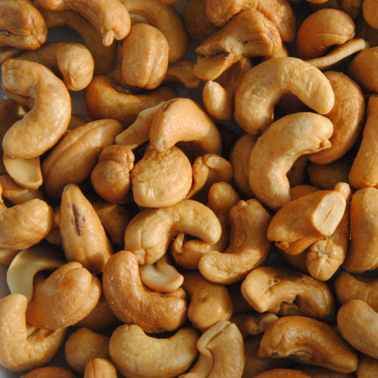 We_Natur Knabberei Cashewkerne, geröstet und gesalzen 800gr, 800 g, 100 % Natürlich, Neue Ernte