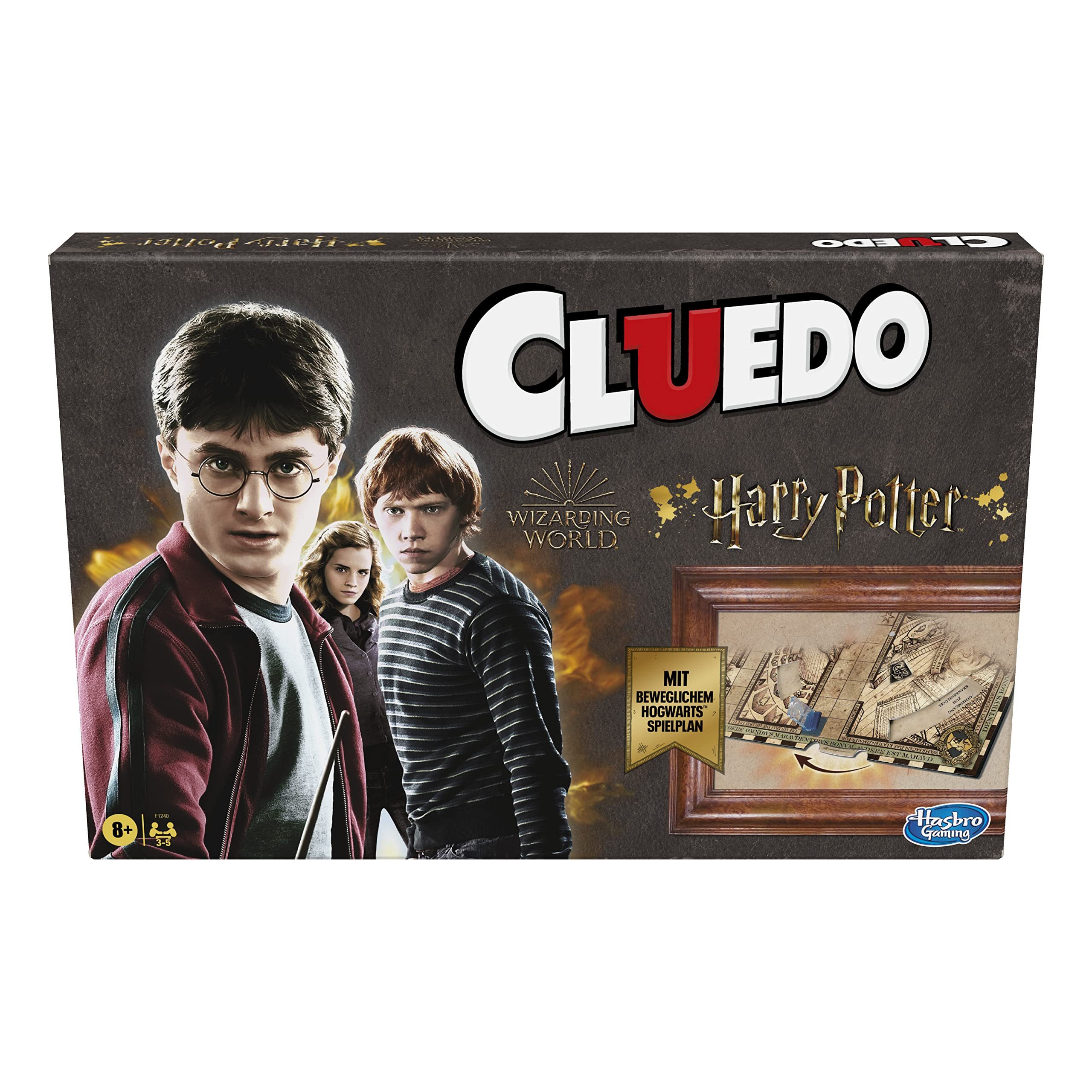 Hasbro Spiel Cluedo Harry Potter, Cluedo Harry Potter