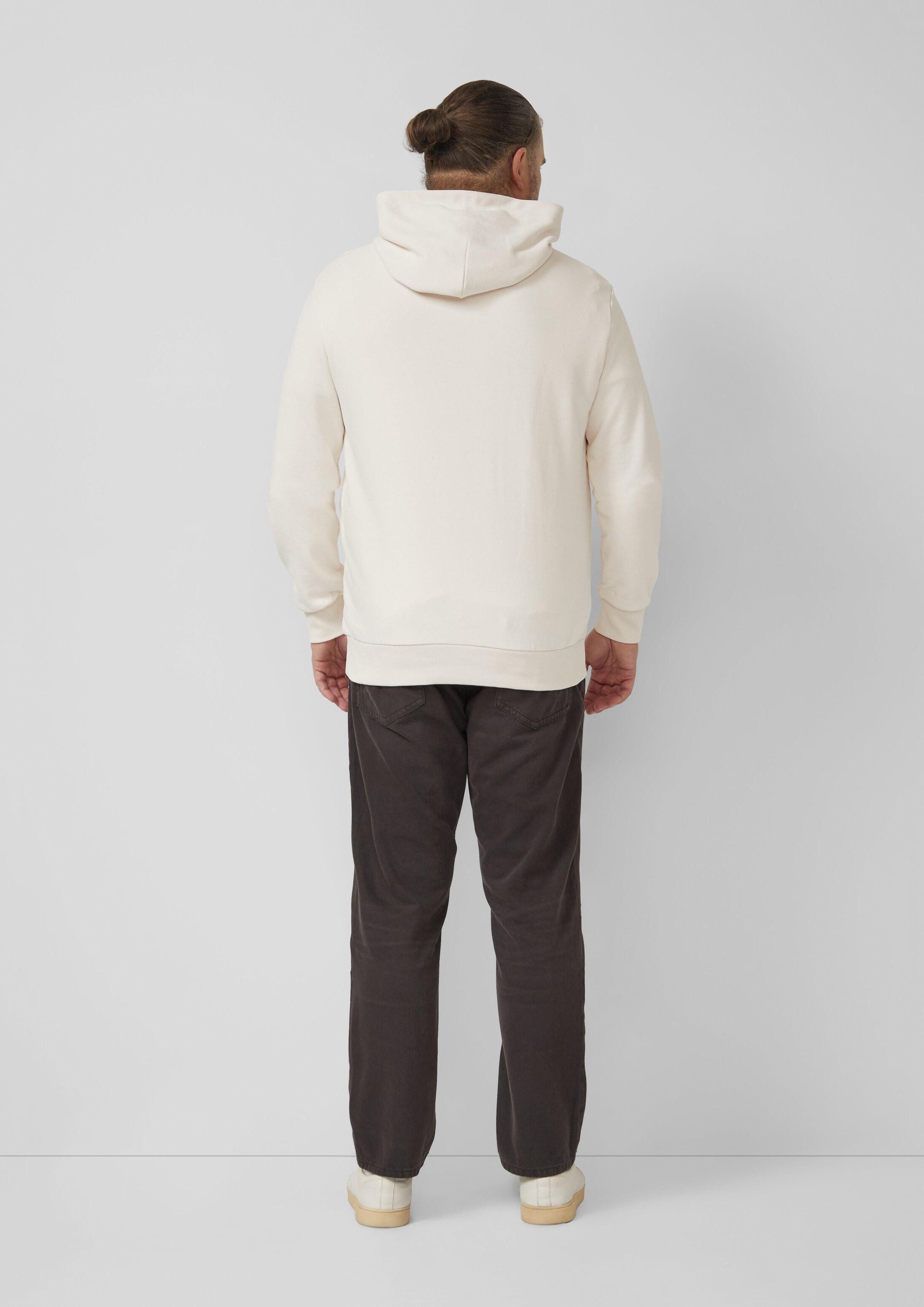 s.Oliver Sweatshirt Sweatshirt Softer Hoodie im Relaxed Fit mit Artwork