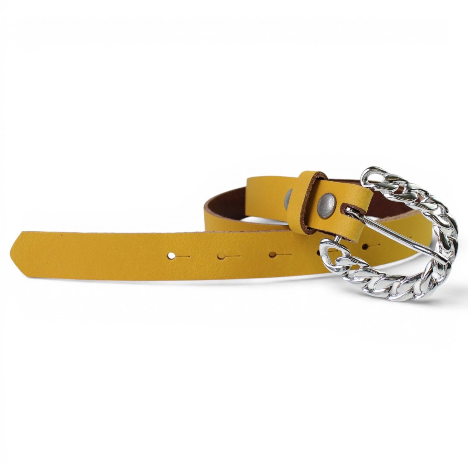 FRONHOFER Taillengürtel 19594 (1-St) Breite ca. 2,5 cm, Rindleder, Damengürtel, Jeansgürtel