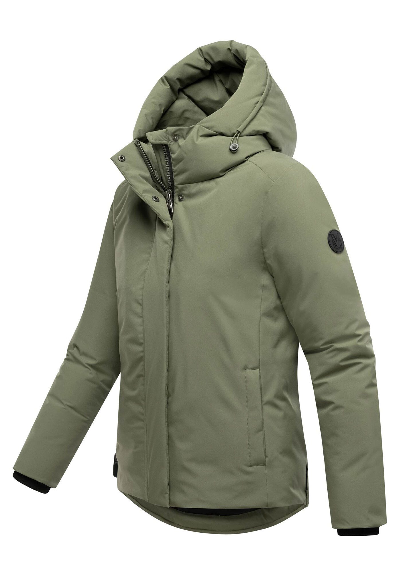 Marikoo Winterjacke Yeminaa warm für den Winter - hinten länger geschnitten