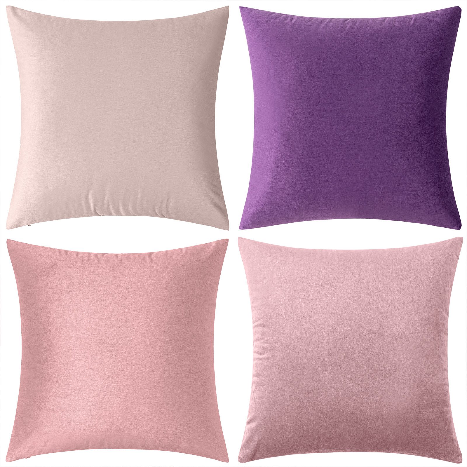 Qelus Kissenbezüge Kissen Bezug 45x45cm 4er günstig online kaufen