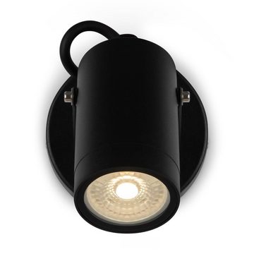 click-licht Deckenleuchte Wandleuchte Scope in Schwarz GU10 IP65, keine Angabe, Leuchtmittel enthalten: Nein, warmweiss, Aussenlampe, Aussenwandleuchte, Outdoor-Leuchte