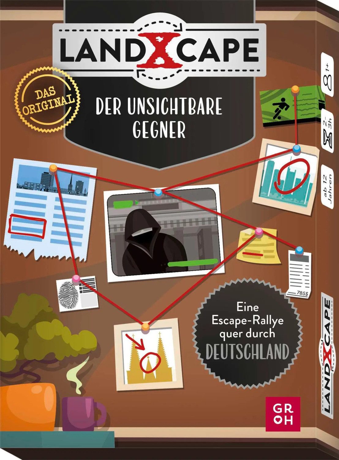 groh Verlag Spiel LandXcape - Der unsichtbare Gegner