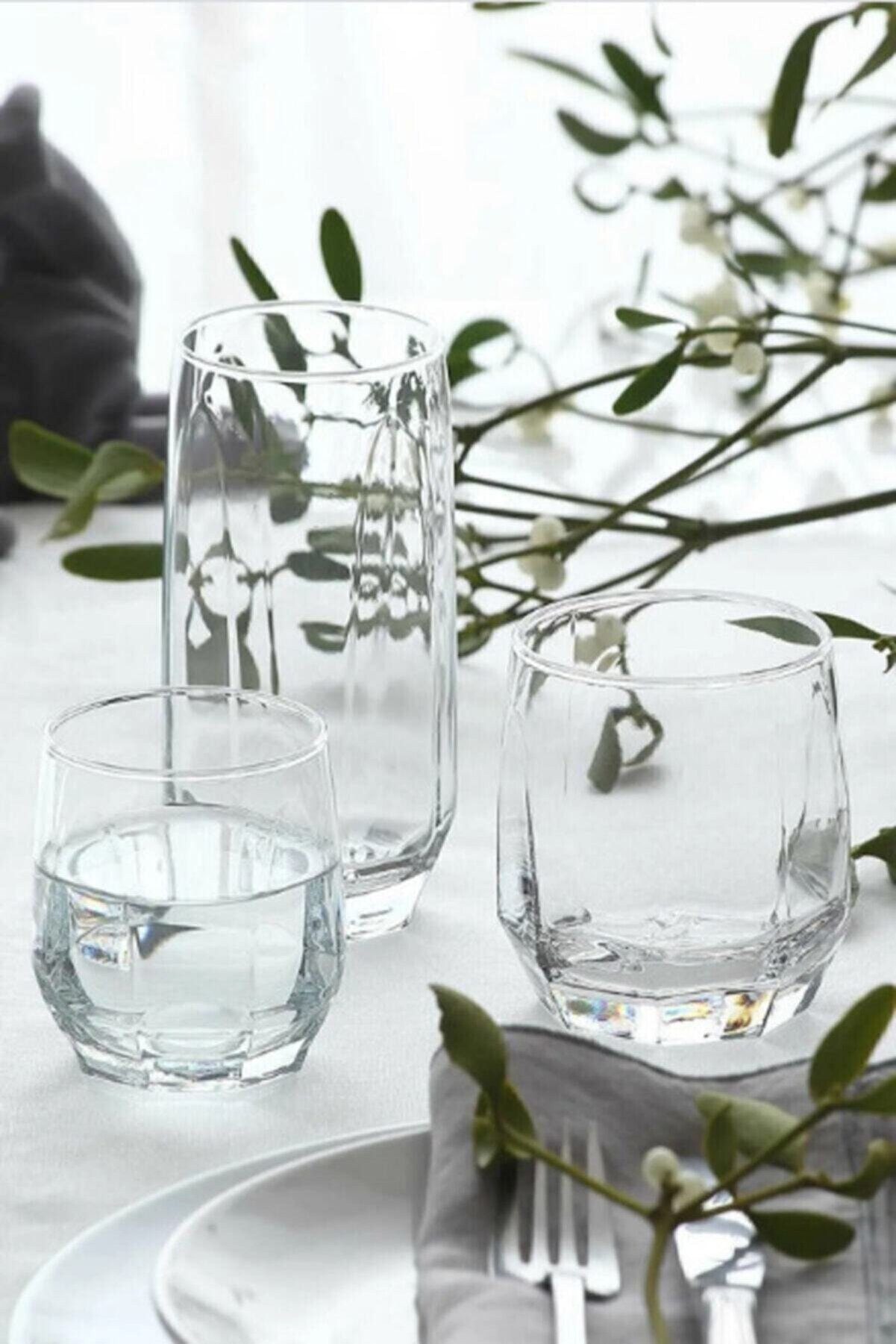 Hermia Concept Glas 18-teiliges Trinkgläser-Set für 6 Personen Gläserset