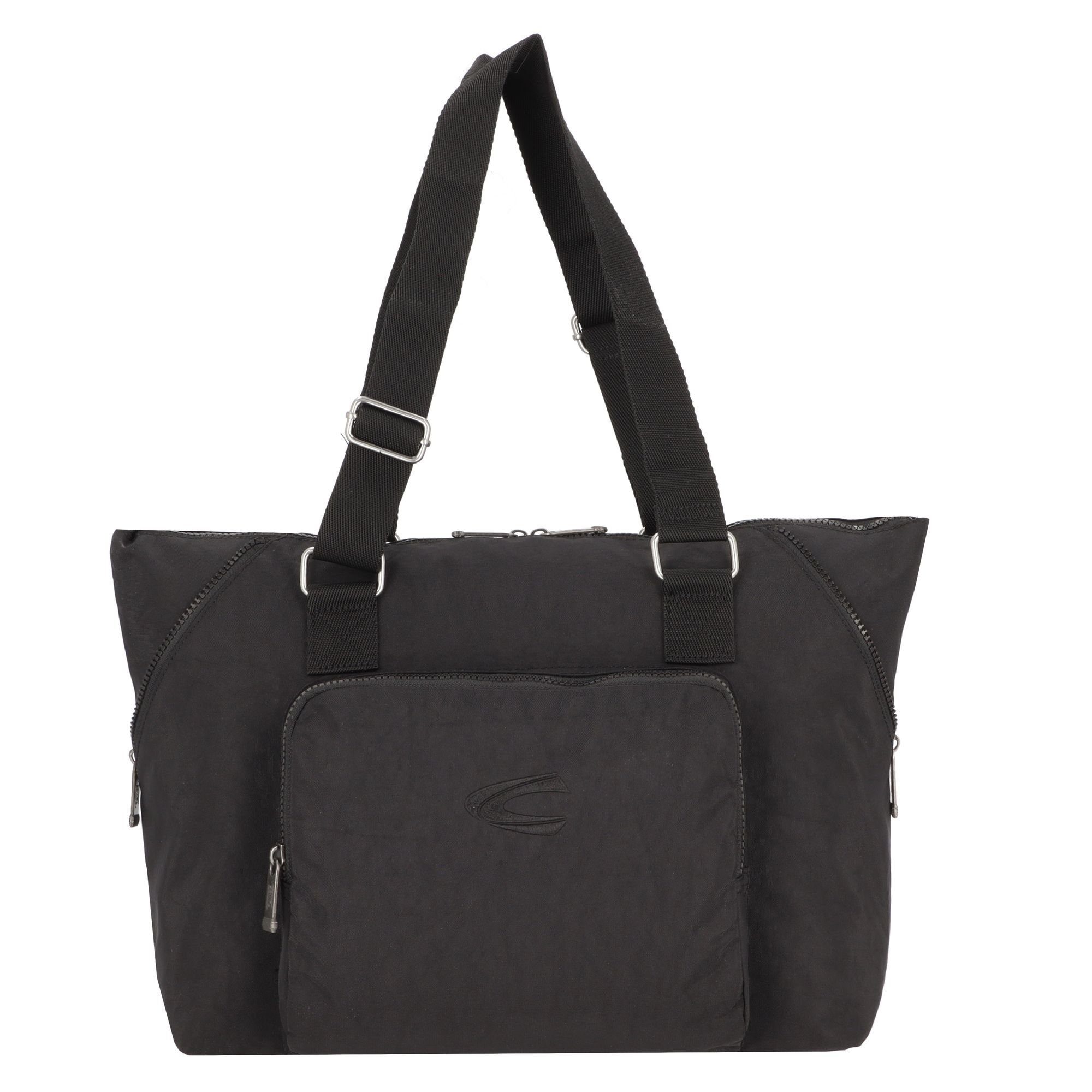 Nylon Shopper active camel Journey, black