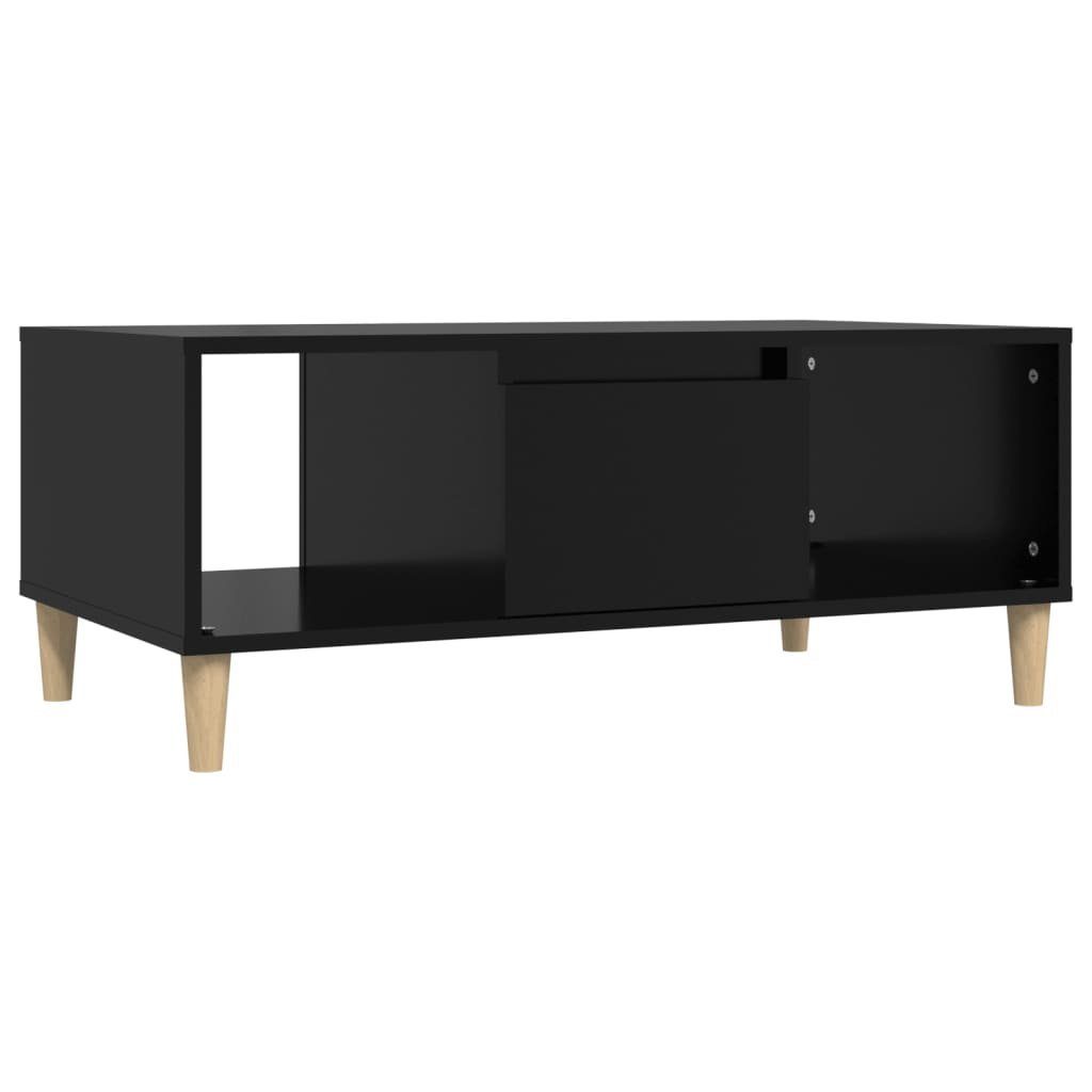 vidaXL Couchtisch Couchtisch Schwarz 90x50x36,5 cm Holzwerkstoff (1-St)